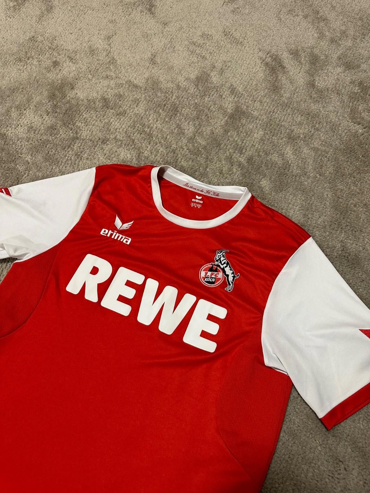Erima FC Köln 2013/14 Erima Away Football Shirt Soccer Jersey Sz M Size US M / EU 48-50 / 2 - 2 Thumbnail