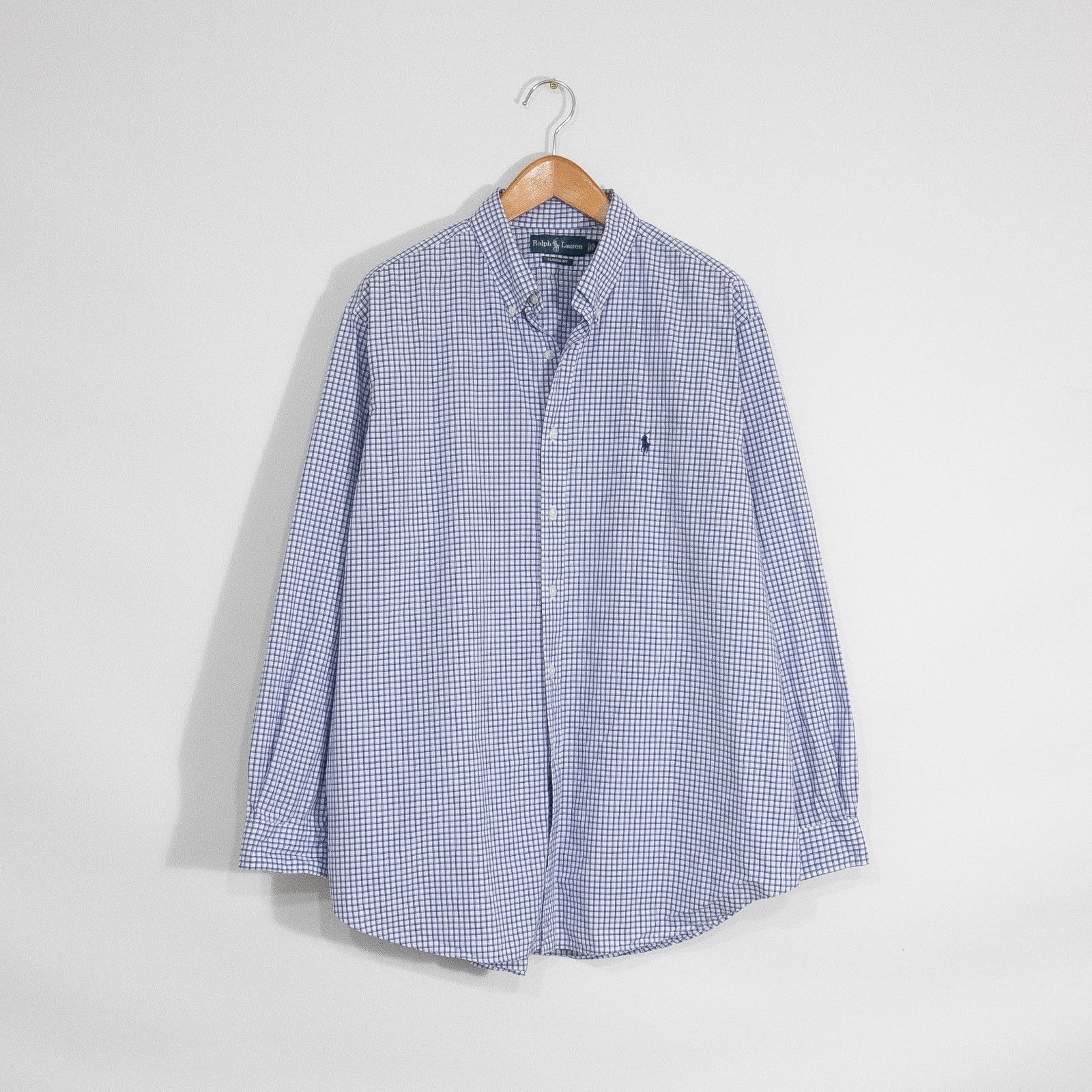 Polo Ralph Lauren Vintage 90s Polo Ralph Lauren Gingham Button Up Shirt 18-34 Size US XXL / EU 58 / 5 - 1 Thumbnail