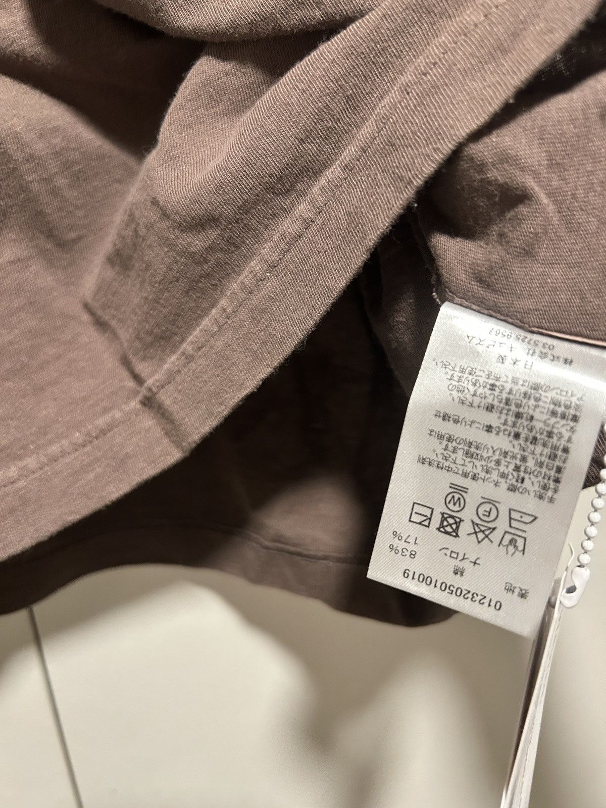 Visvim VISVIM AMPLUS TEE Pocket S/S DMGD (U.D.) size 1 Purple Size US S / EU 44-46 / 1 - 5 Thumbnail
