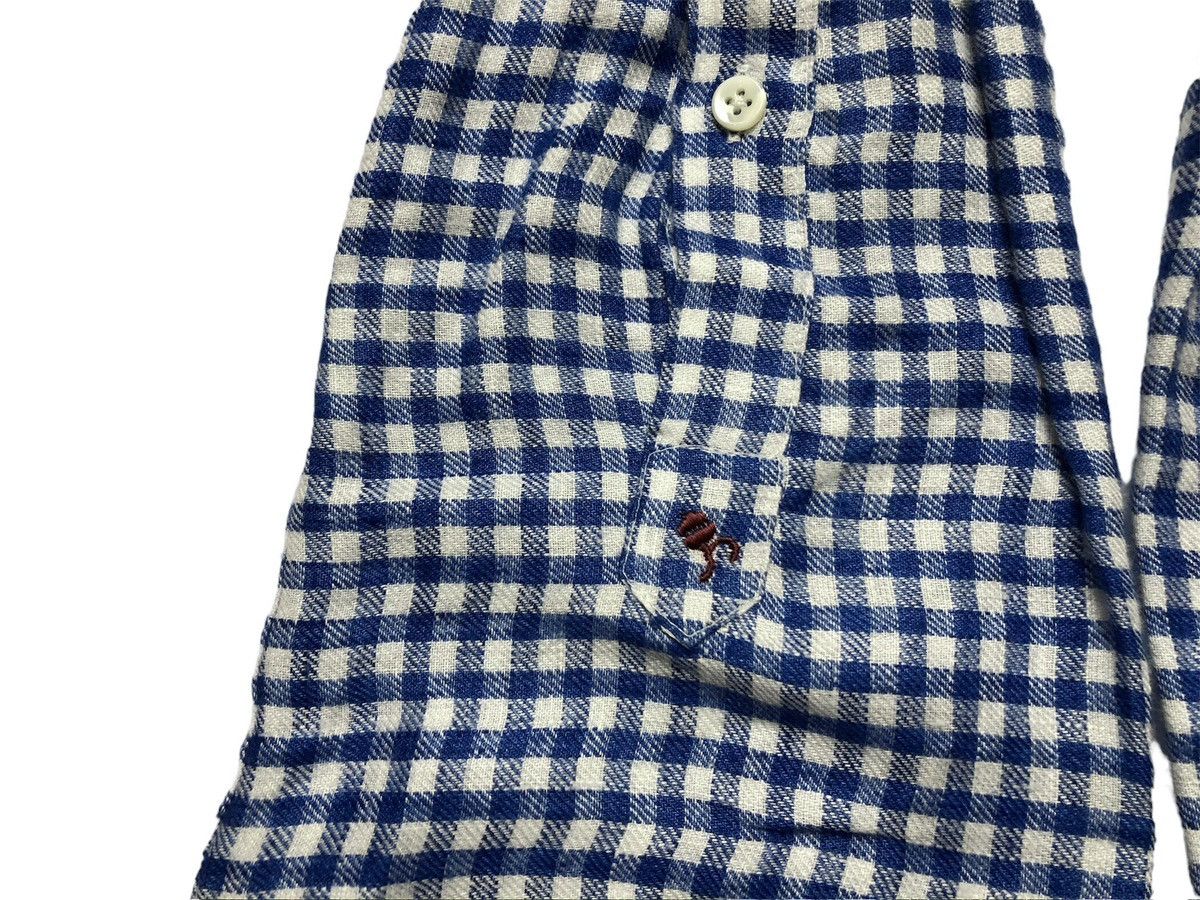Glanshirt Glanshirt Slowear checkered linen shirt Size US S / EU 44-46 / 1 - 8 Thumbnail