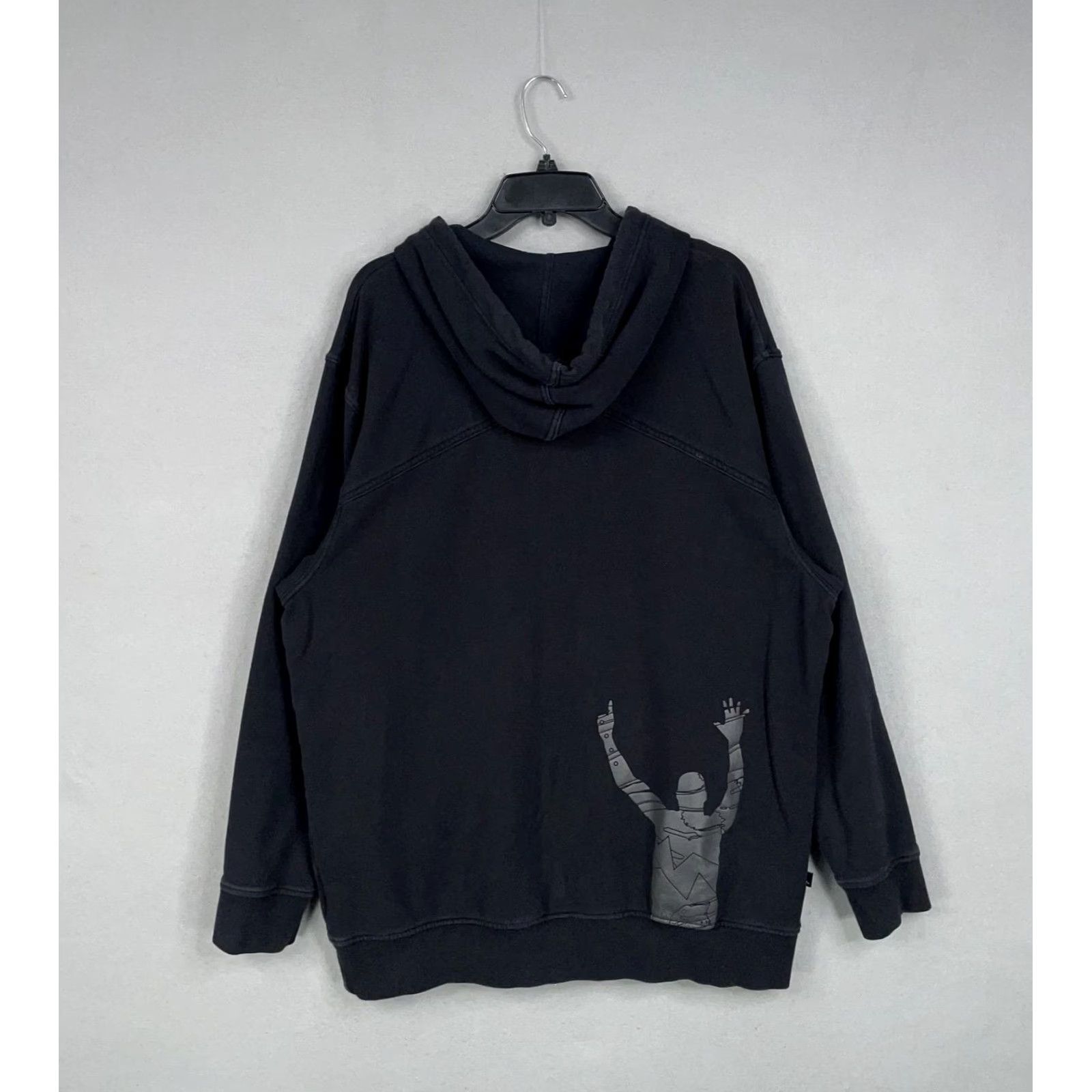 Jordan Brand Jordan Hoodie Mens XL Black Full Zip Sweatshirt Jumpman Logo Graphic Y2K Jacket Mens Front Zip Hoodie Sports Brand Jordan Size US XL / EU 56 / 4 - 2 Thumbnail