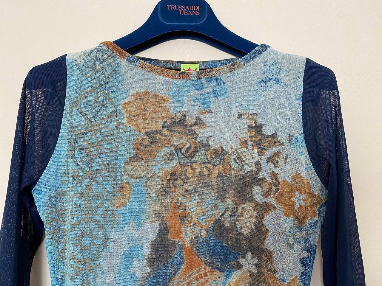 Hysteric Glamour Save The Queen Mesh Print Top JPG Style Size M / US 6-8 / IT 42-44 - 3 Thumbnail