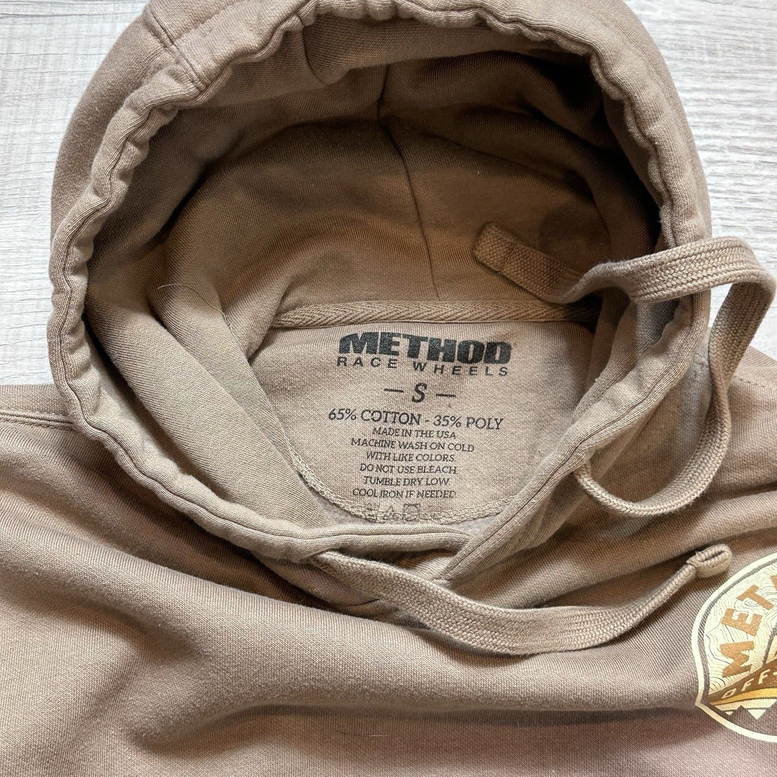 Method Method Race Wheels Off Road Hoodie Size Small Brown Size US S / EU 44-46 / 1 - 8 Thumbnail