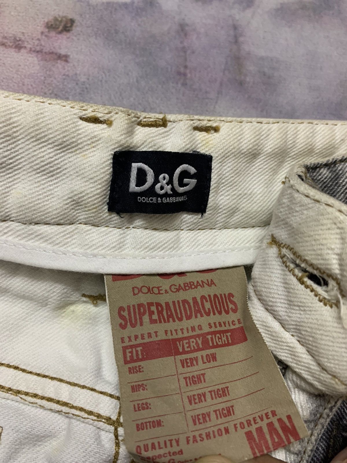 Dolce & Gabbana Dolce Gabbana Bondage Stone Wash Tight Slim Fit Denim Size US 30 / EU 46 - 7 Thumbnail