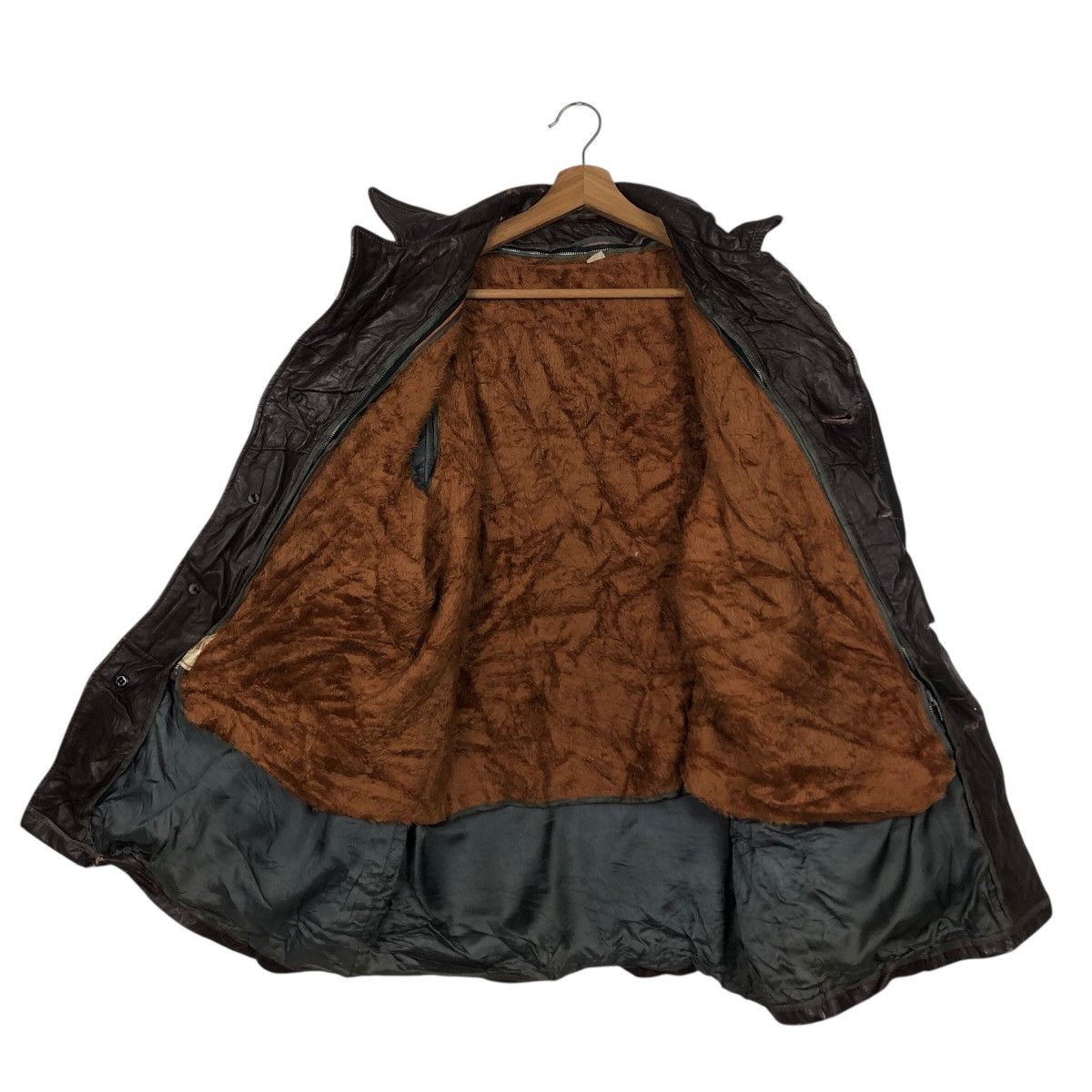 Japanese Brand 📌Vintage Bomber Leather Jacket Blanket Issey Miyake Size US M / EU 48-50 / 2 - 14 Thumbnail