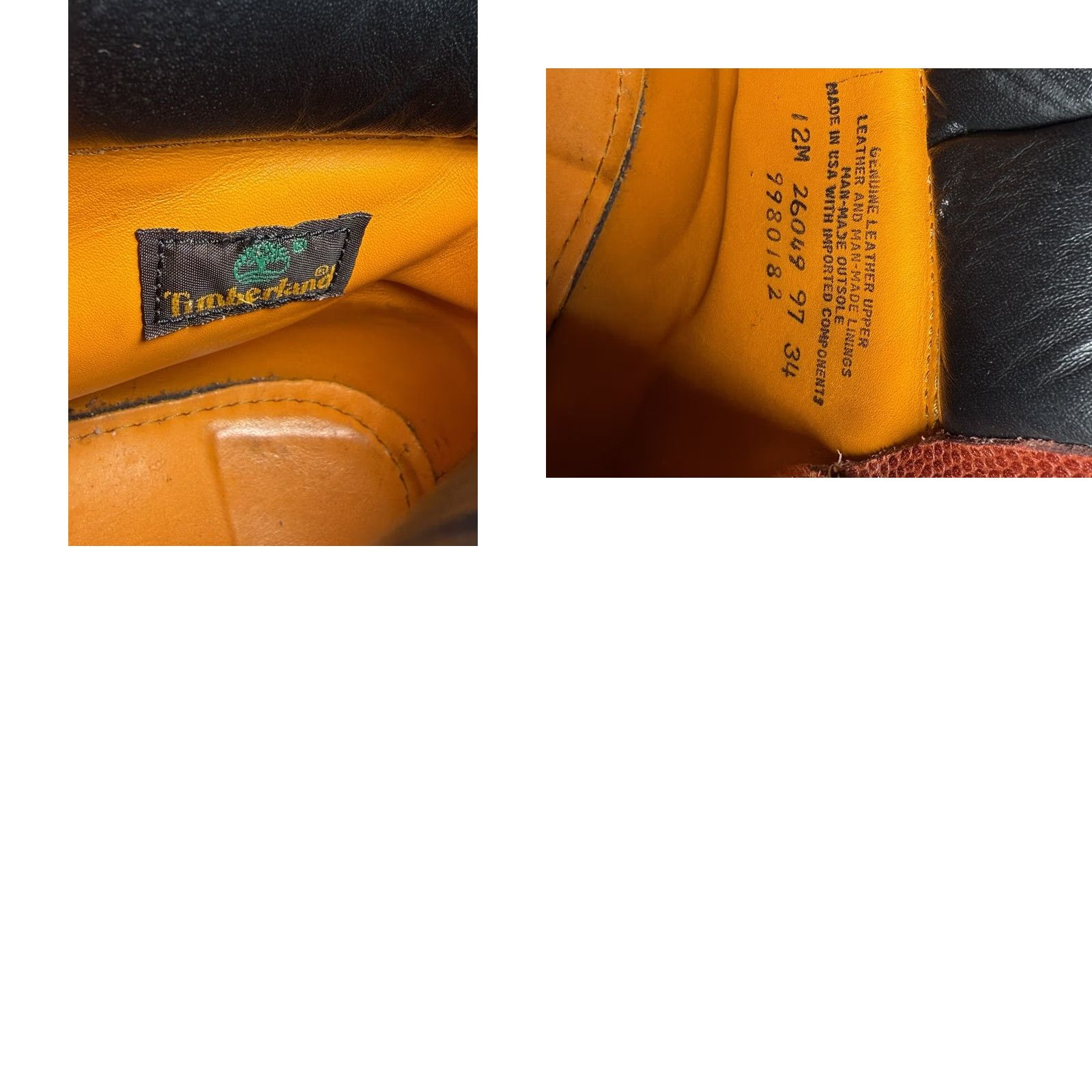 Timberland VINTAGE Timberland Football Leather Limited Edition 6 Inch Boots Mens 12 Size US 12 / EU 45 - 9 Thumbnail