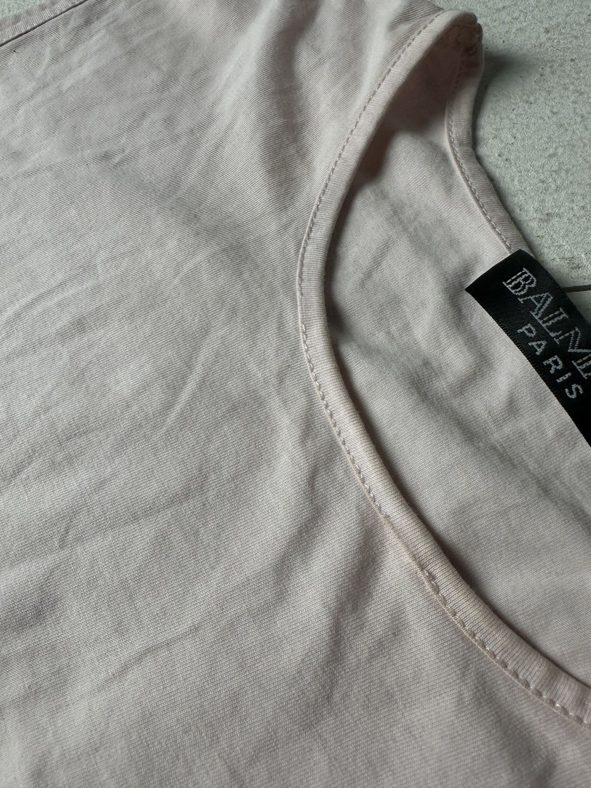 Balmain 🚨VINTAGE BALMAIN TANK TOP GOLD BUTTON LOGO Y2k OPIUM Size M / US 6-8 / IT 42-44 - 5 Thumbnail