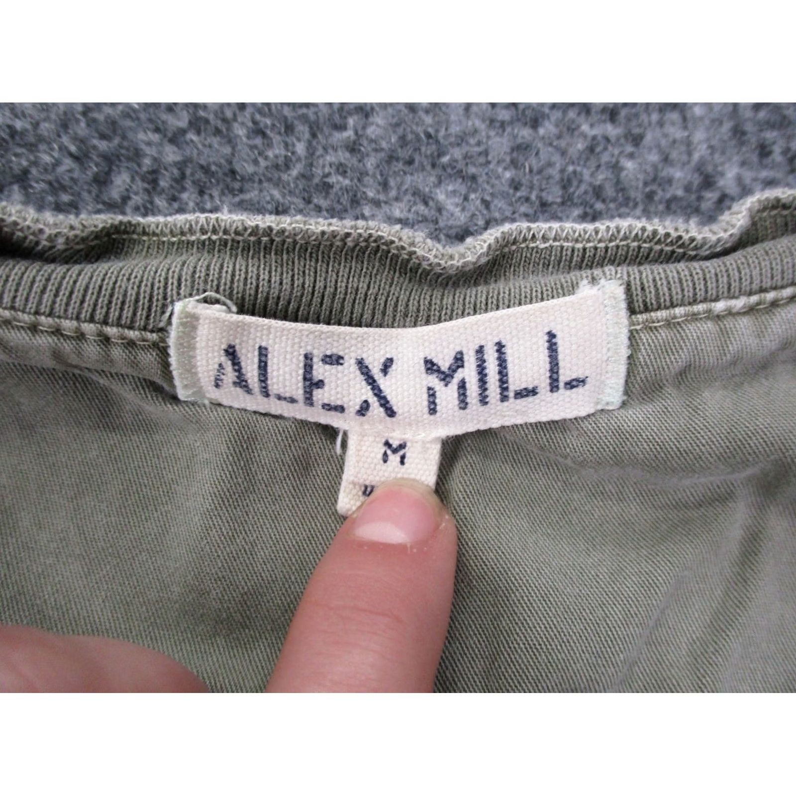 Alex Mill Alex Mill Shirt Mens M Green Henley Thermal Knit Pullover Casual Sweater Size US M / EU 48-50 / 2 - 7 Thumbnail