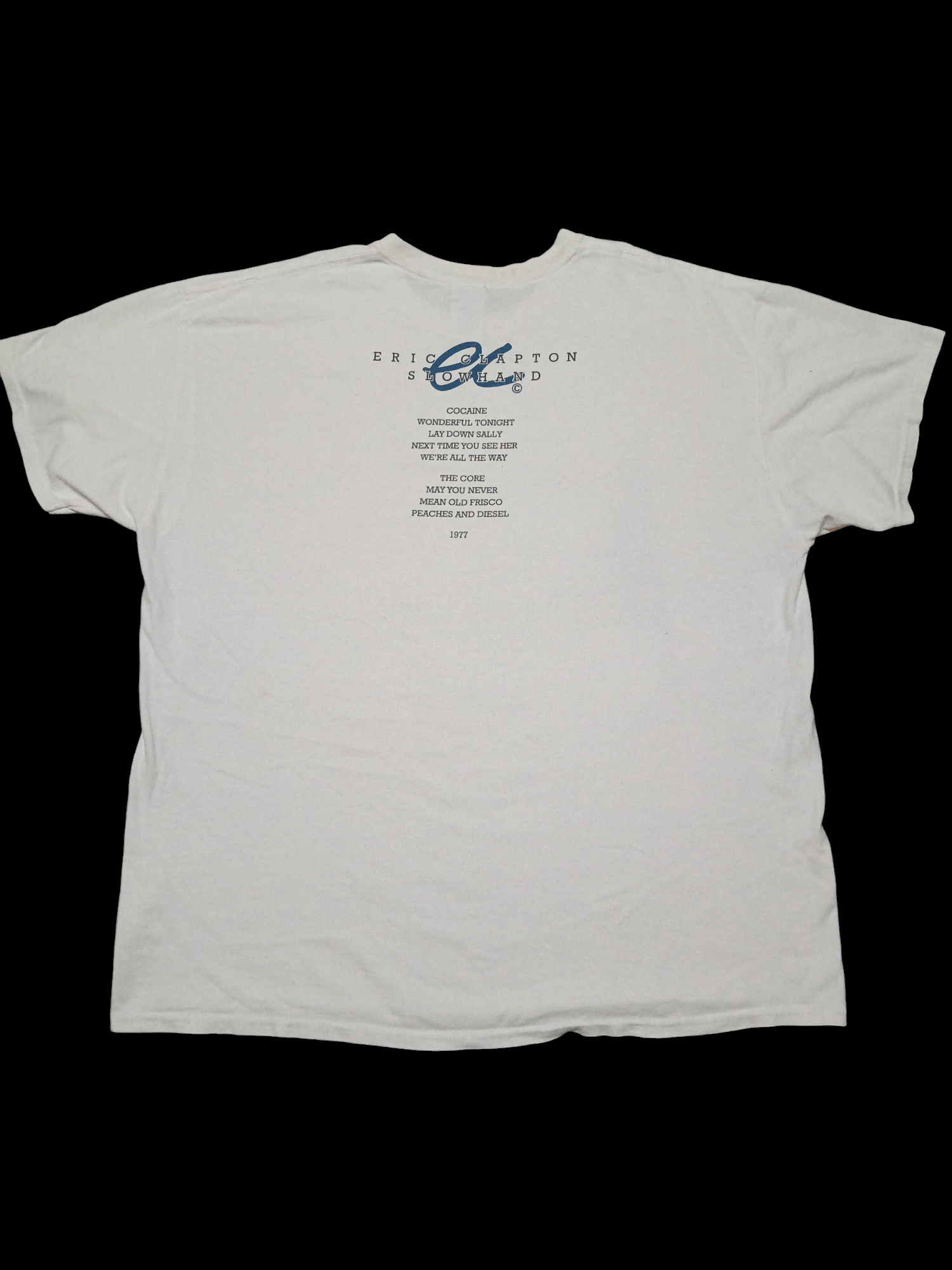 Band Tees × Vintage vintage eric clapton slowhand cover album tee Size US XL / EU 56 / 4 - 2 Thumbnail