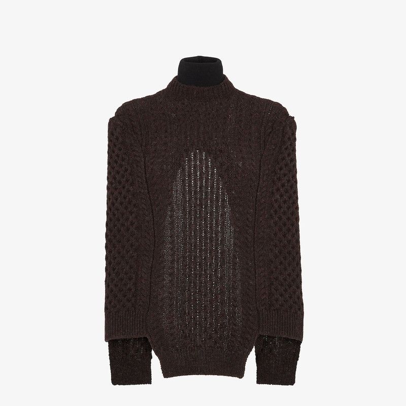 Fendi o1loc1c0426 Jumper in Brown Size XL / US 12-14 / IT 48-50 - 1 Thumbnail