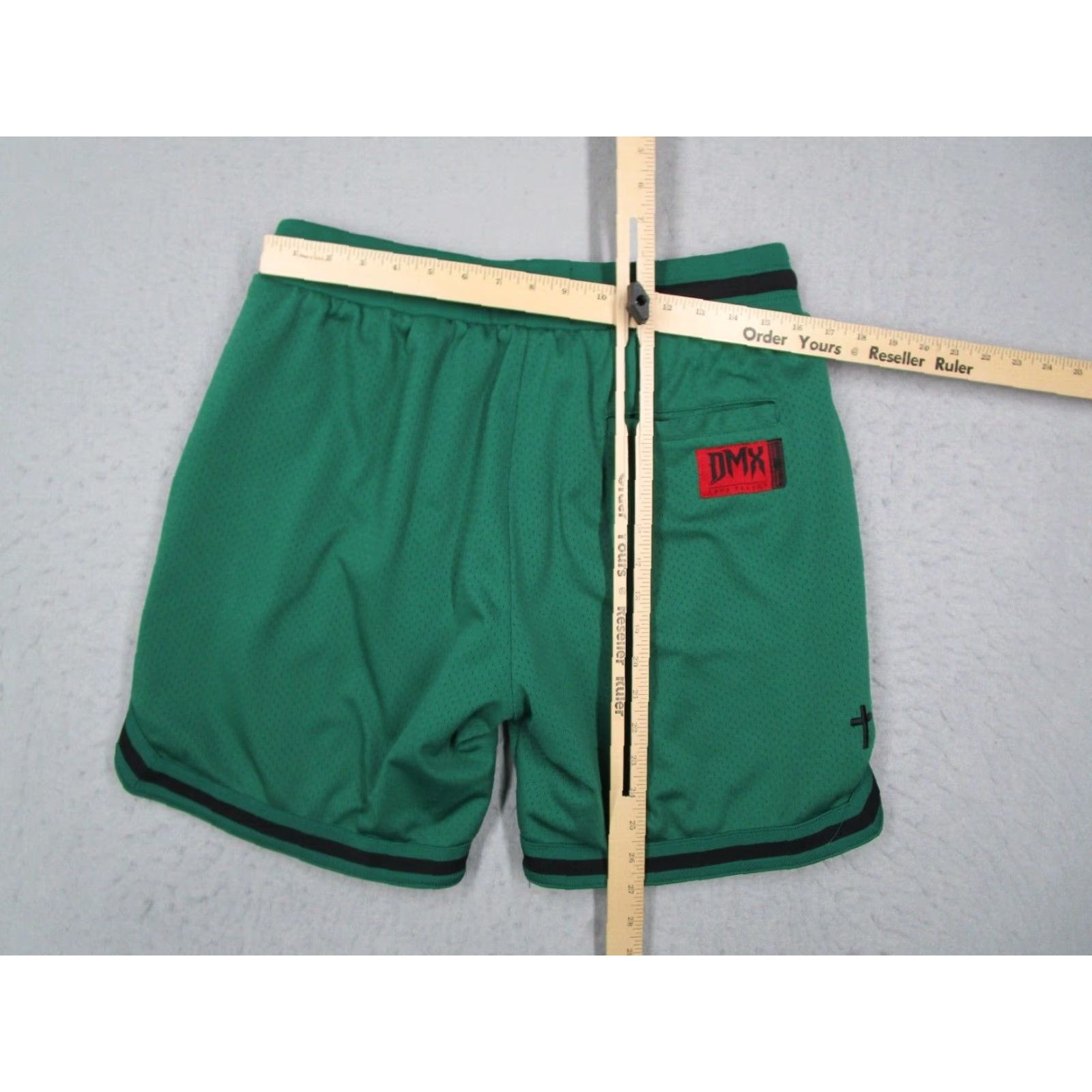 Palace DMX x SHOE PALACE Shorts Mens Large Green 7" Hip Hop Streetwear Active Size US 33 - 5 Thumbnail