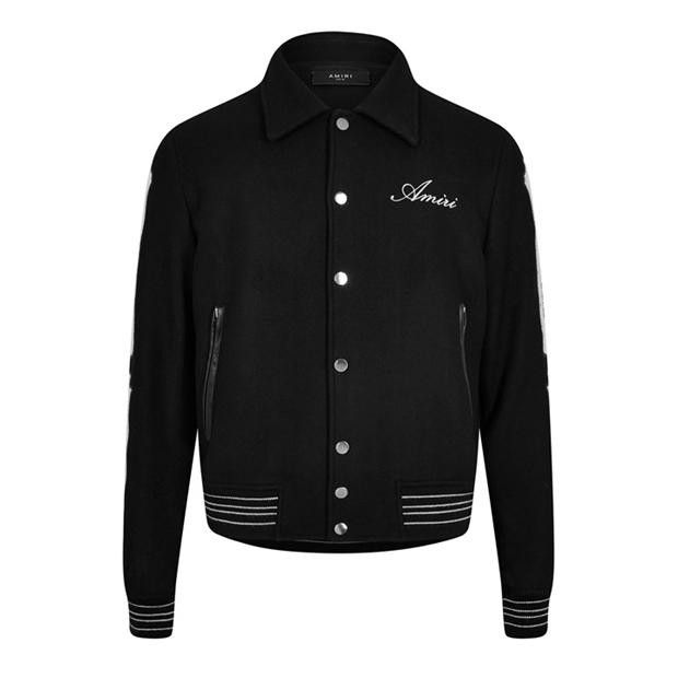 Amiri AMIRI Bones Wool Varsity Jacket Size US L / EU 52-54 / 3 - 7 Thumbnail