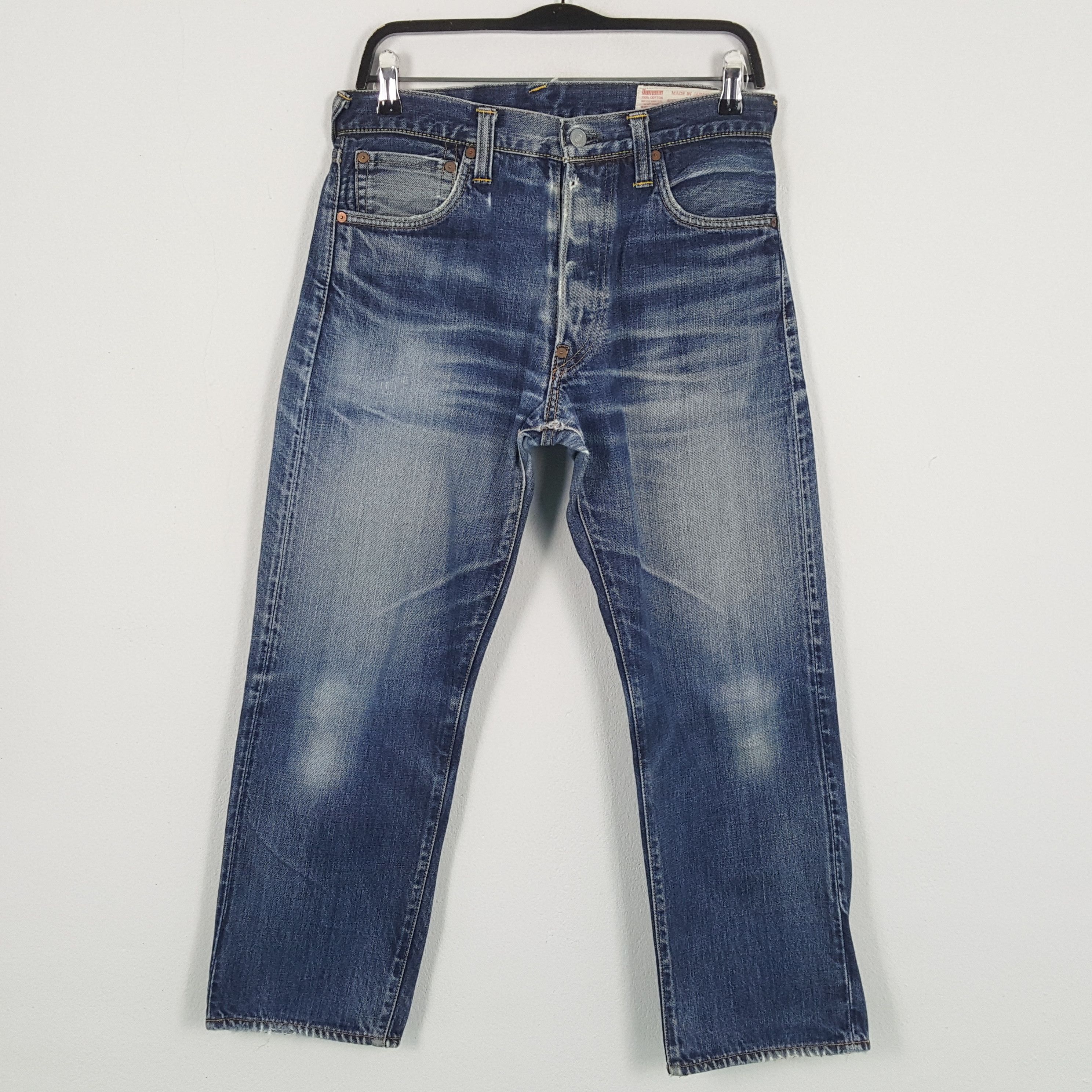 Japanese Brand × Vintage Yamane EVISU Japanese Brand Streetwear Custom Daicock Jeans Size US 29 - 4 Thumbnail