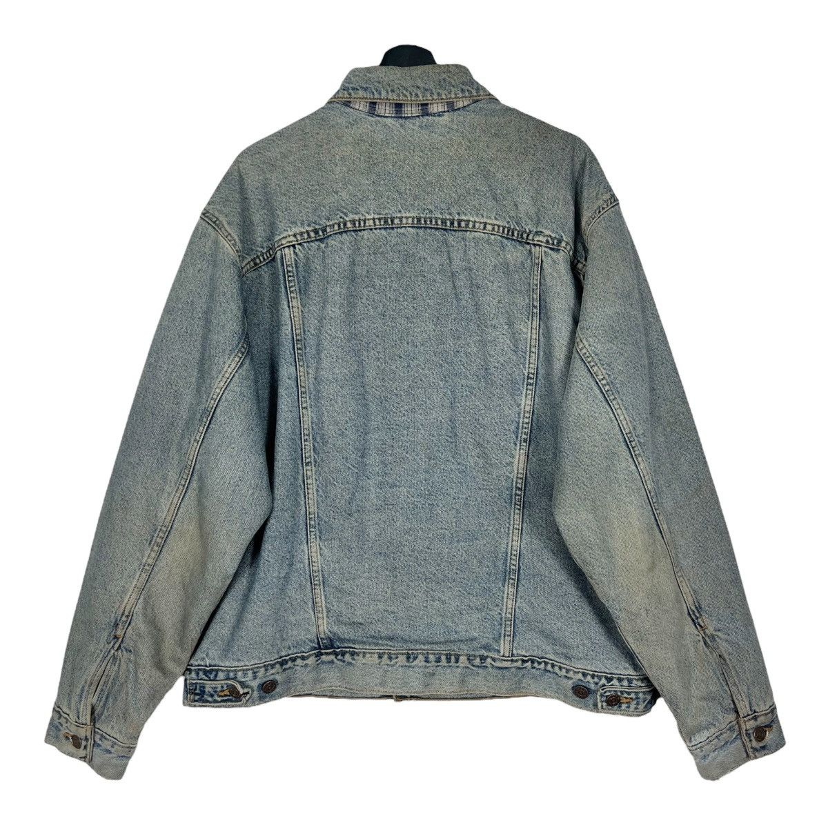 Levi's Vintage Clothing Vintage Levi’s Made in USA Plaid Lined Denim Jacket Size US M / EU 48-50 / 2 - 3 Thumbnail
