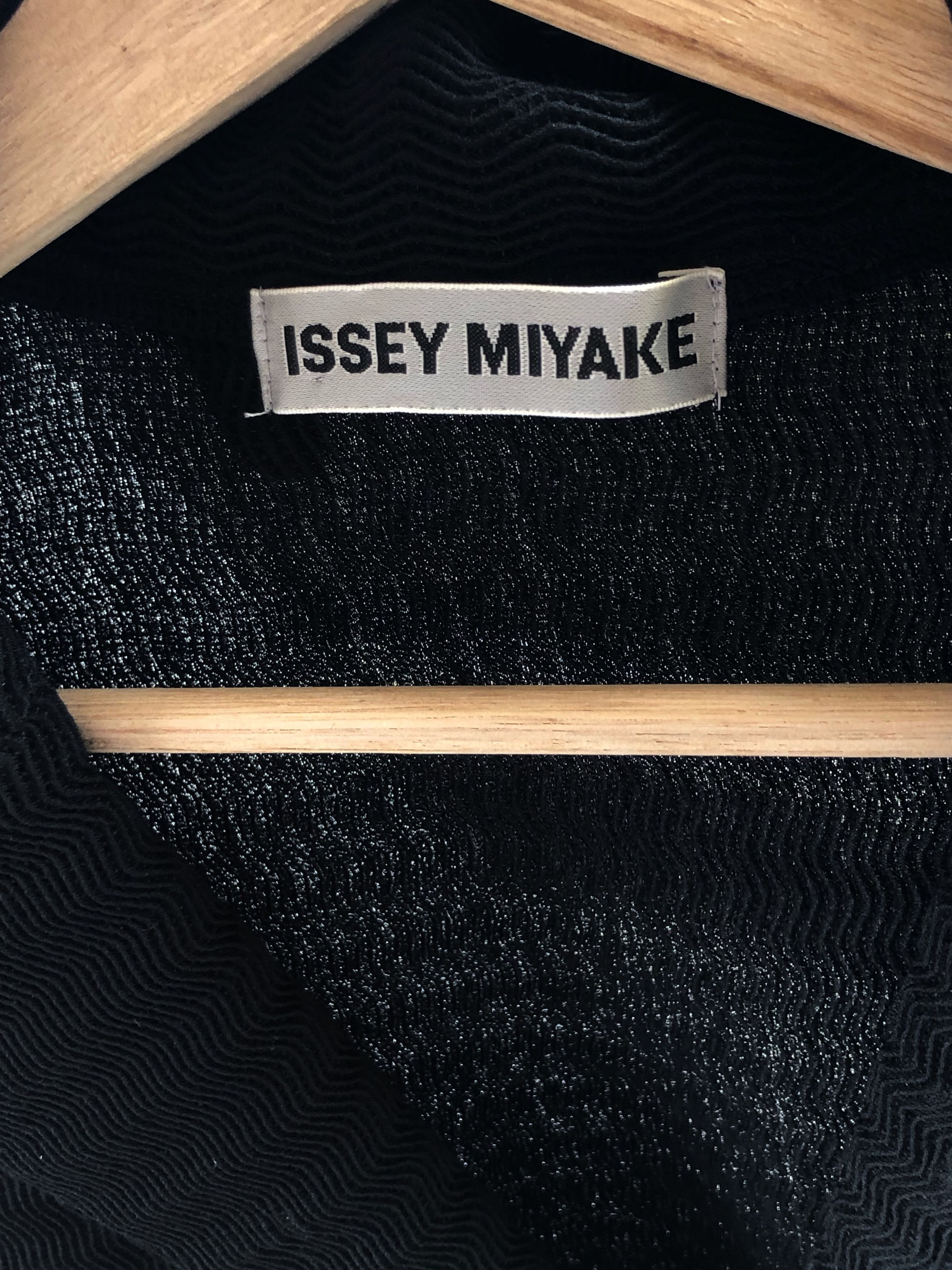 Issey Miyake RARE🔥A/W2006 STRIPE PLEAT TEXTURED WOOL MID COAT Size M / US 6-8 / IT 42-44 - 10 Thumbnail