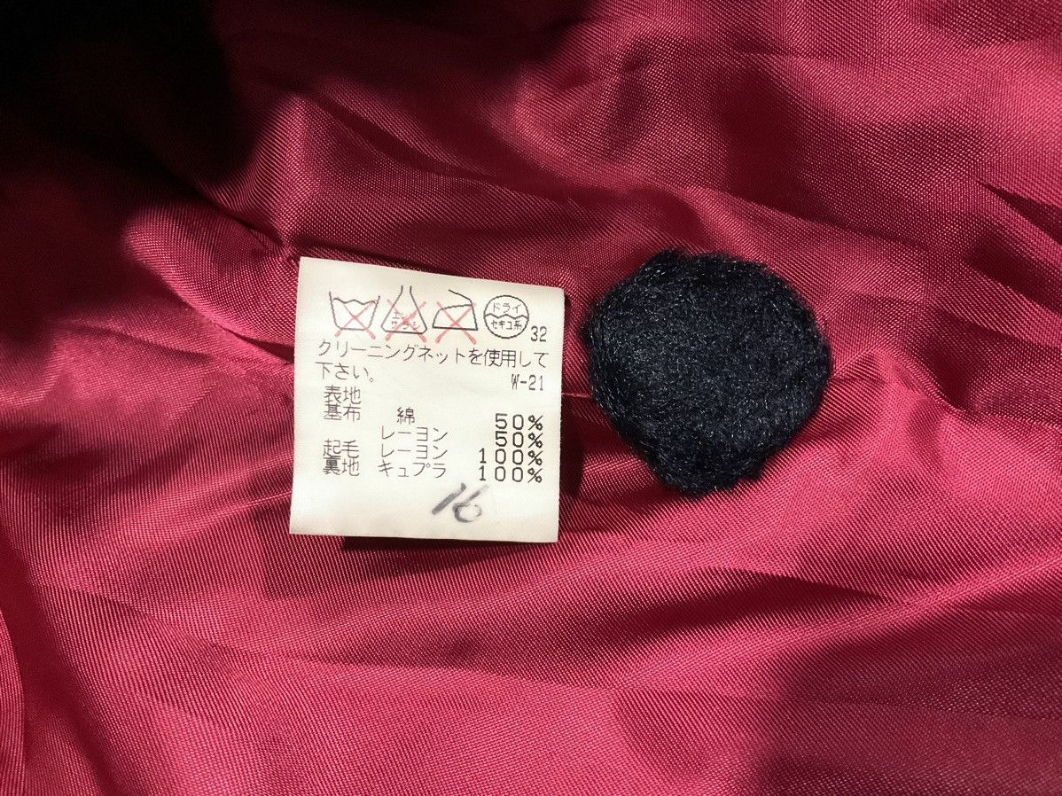 Issey Miyake 🔥Archived Vintage Tsumori Chisato Black Fur Belt Coat Size M / US 6-8 / IT 42-44 - 8 Thumbnail