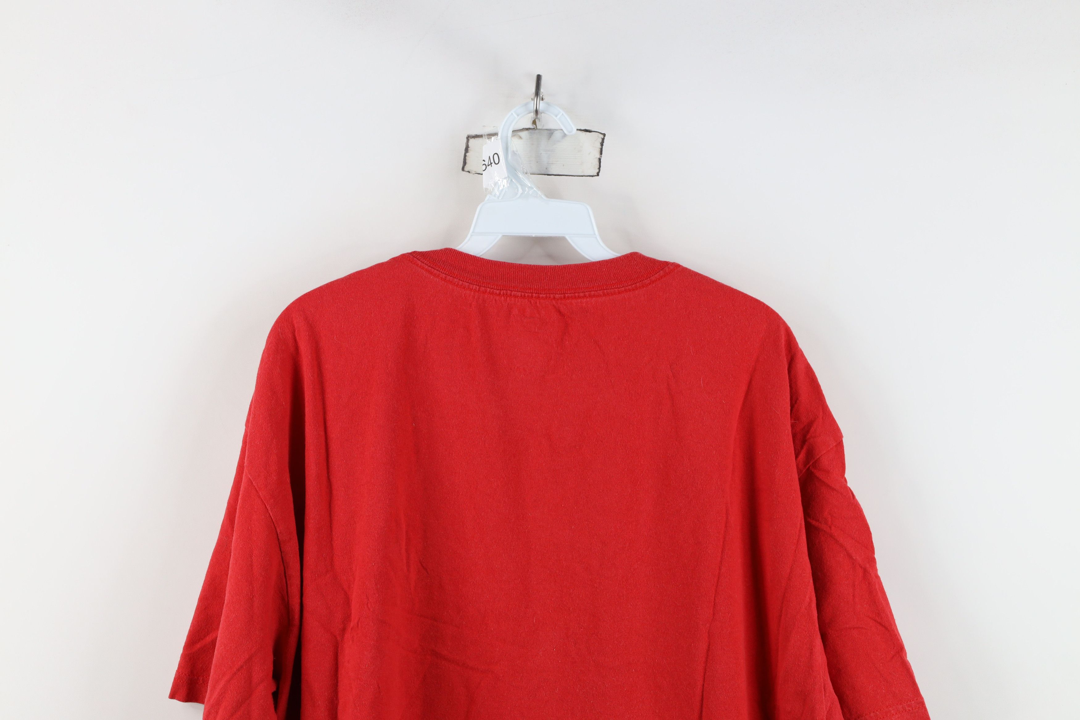 Vintage Vintage Y2K Ohio State University Short Sleeve T-Shirt Red Size US XL / EU 56 / 4 - 10 Thumbnail