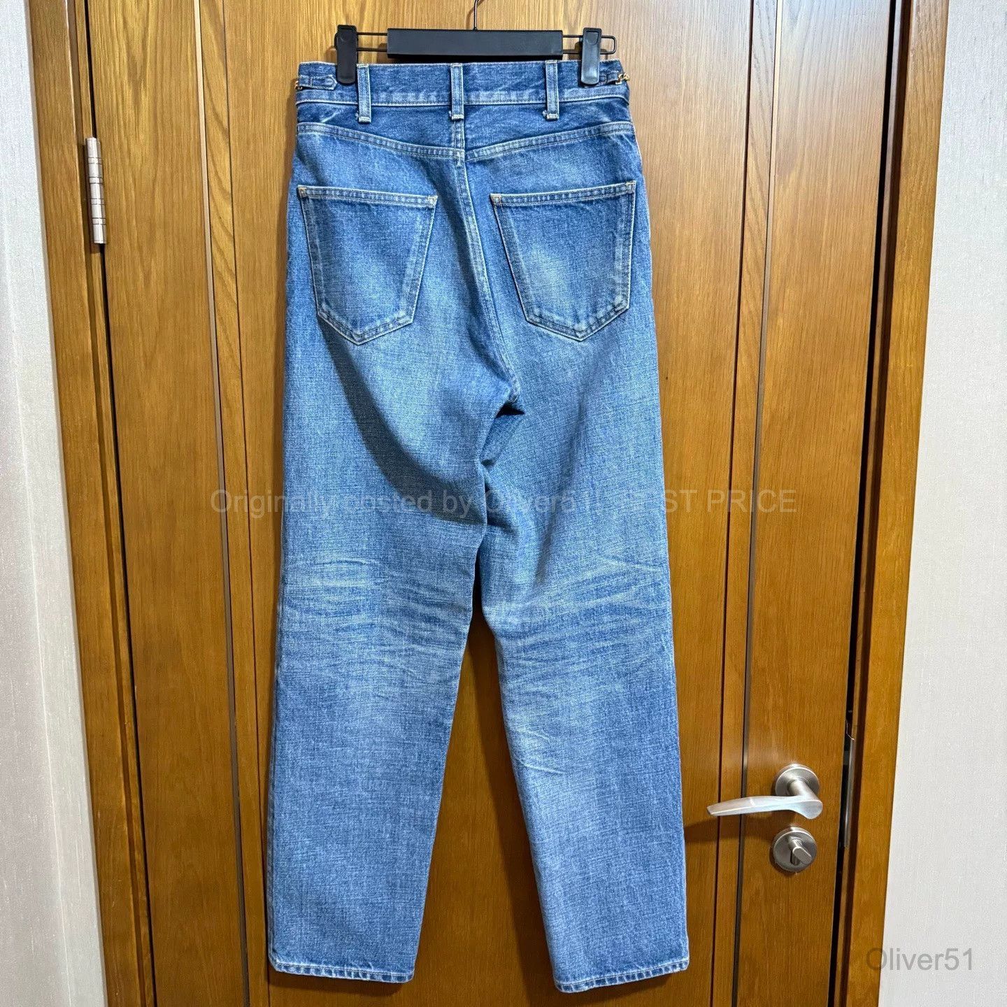 Celine Celine Popular Nameplate Chain Jeans Size 26 BFAJNOP519 Size 26" / US 2 / IT 38 - 3 Thumbnail