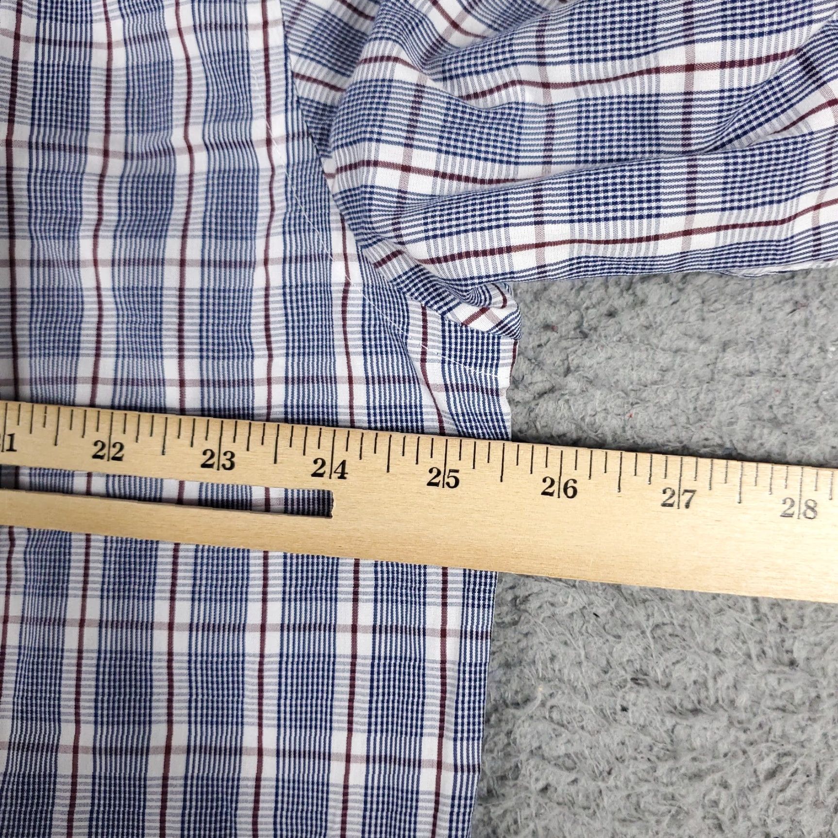 Tommy Hilfiger Tommy Hilfiger Men’s XL Blue Plaid Button-Up Shirt Casual Formal Long Sleeve Size US XL / EU 56 / 4 - 5 Thumbnail