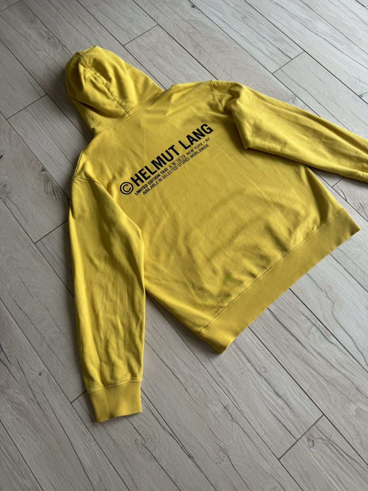Helmut Lang Limited Edition! AW18/19 Helmut Lang Iconic Taxi Hoodie Size US XL / EU 56 / 4 - 6 Thumbnail