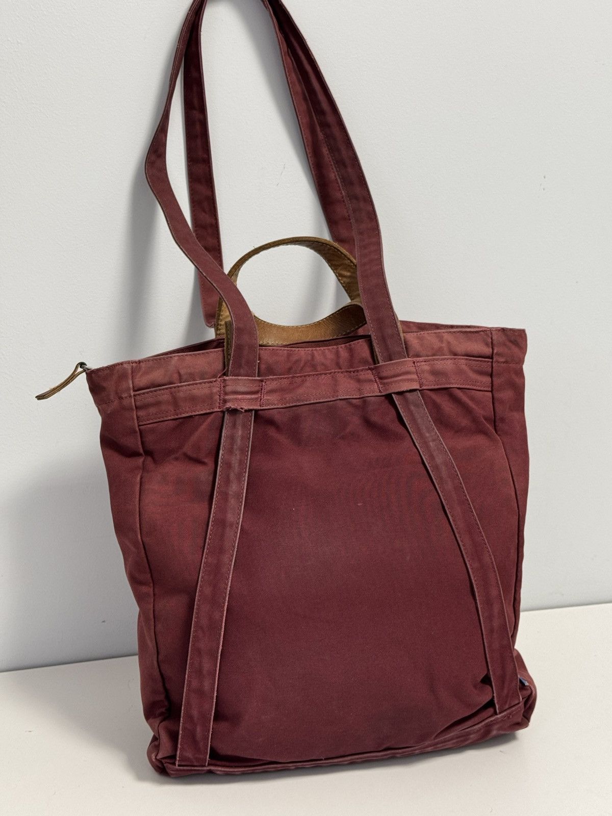 Fjallraven Fjallraven G-1000 Maroon Red Bag Totepack Shoulder Backpack Size ONE SIZE - 8 Thumbnail