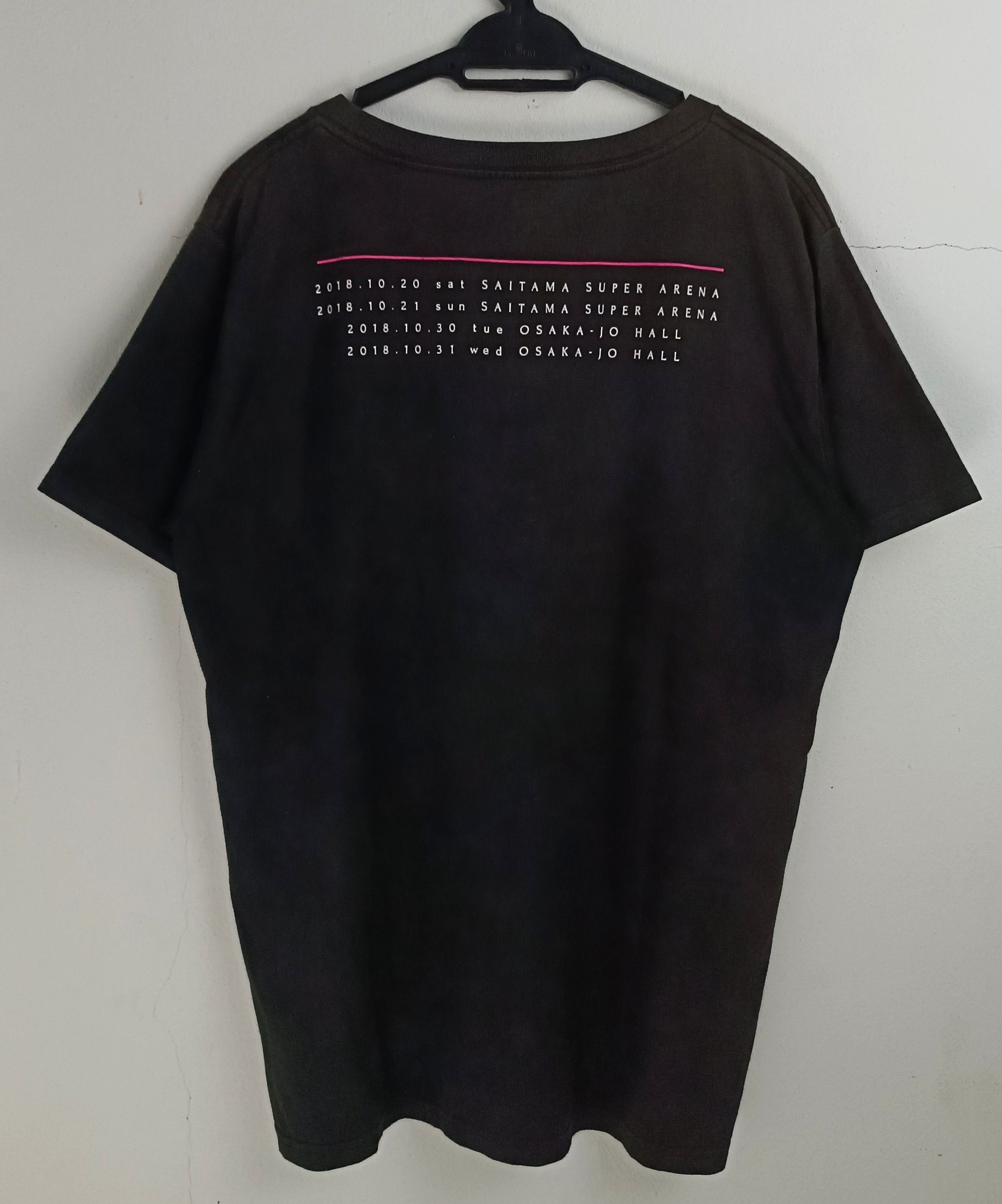 Band Tees THRASHED FADED VINTAGE ONE OK ROCK TOUR TEE radwimps gnu Size US L / EU 52-54 / 3 - 11 Thumbnail