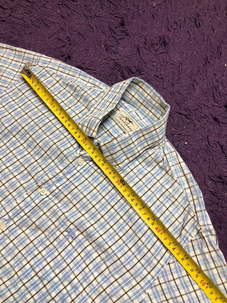 Burberry Thomas Burberry SHORT Sleeve Check Shirt Size US L / EU 52-54 / 3 - 7 Thumbnail