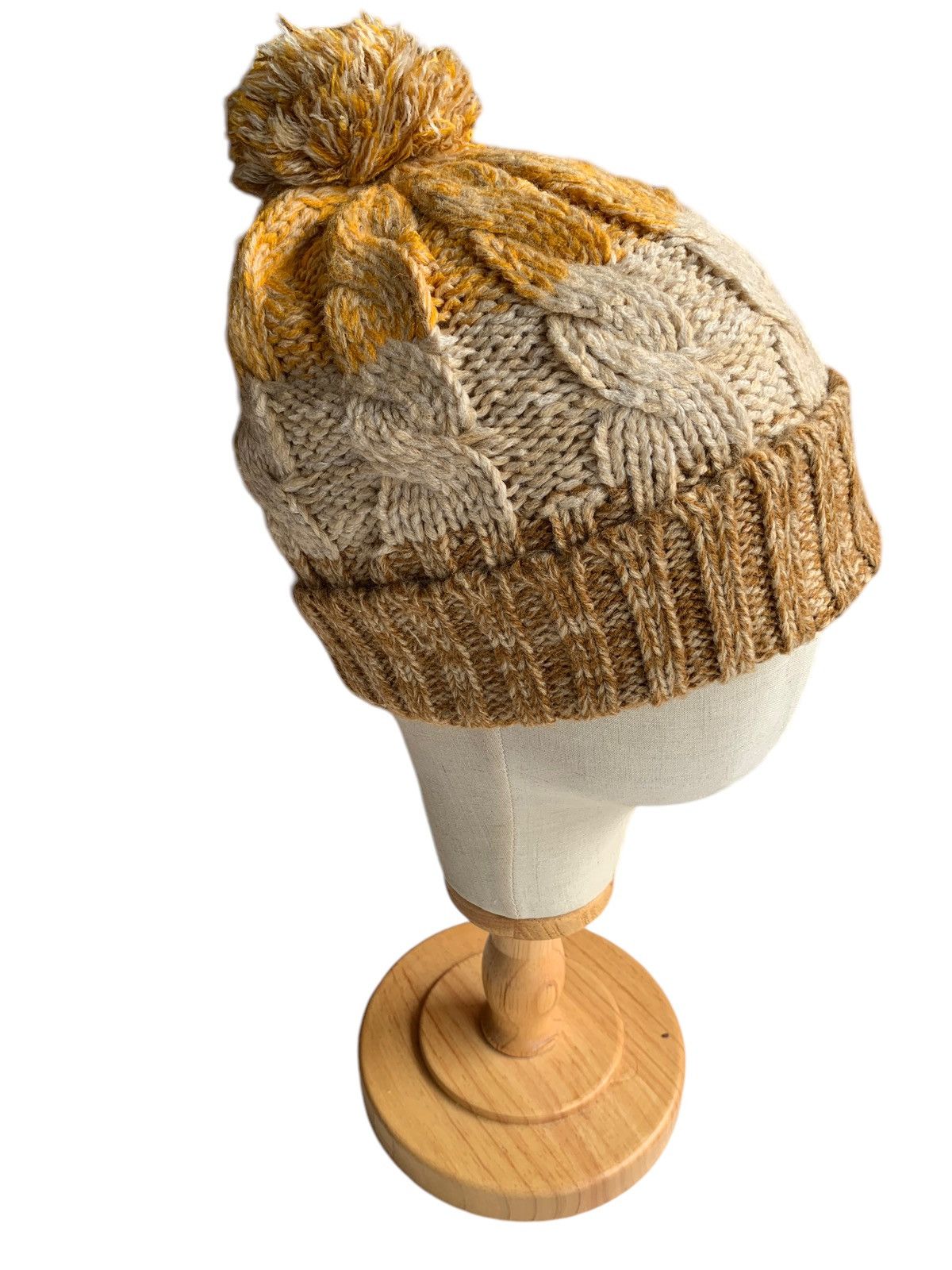 Japanese Brand × Kapital × Vintage Knitted Crochet Winter Session Rare Colour Beanie Hats🧶 Size ONE SIZE - 8 Thumbnail