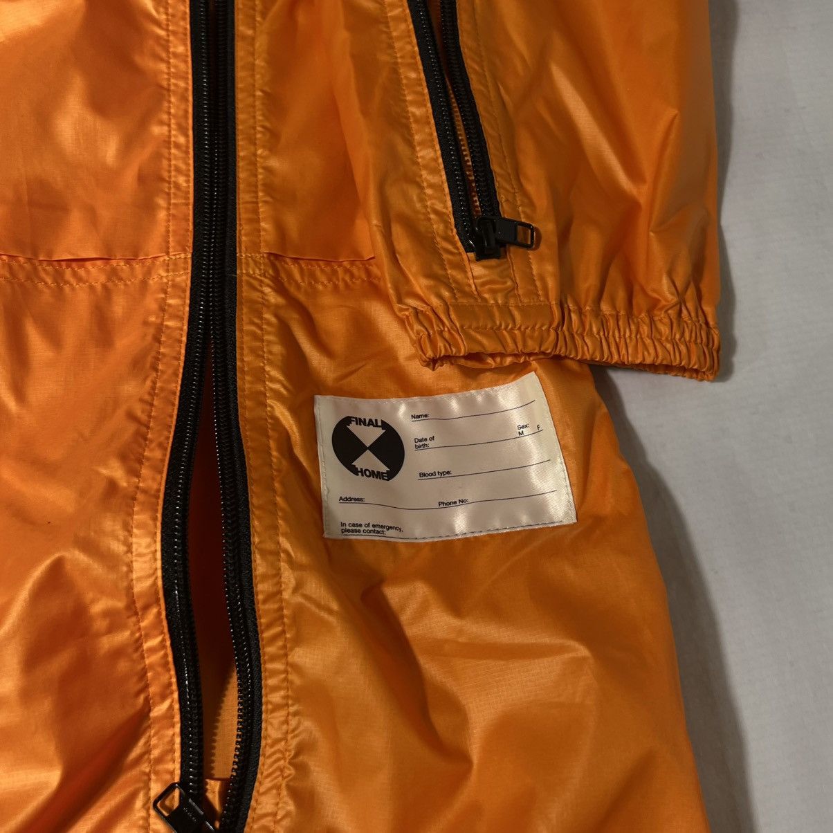 Final Home 90s Final home zip up jacket nylon parachute runway DS Size US XS / EU 42 / 0 - 8 Thumbnail