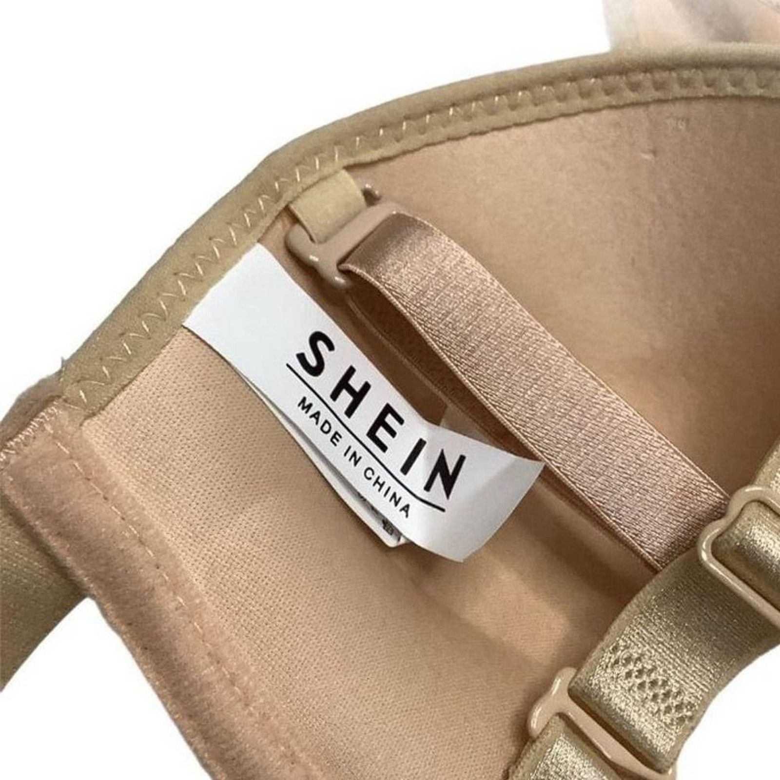 Shein Shein Nude Strapless Convertible Push-Up Bra Medium Size ONE SIZE - 4 Thumbnail