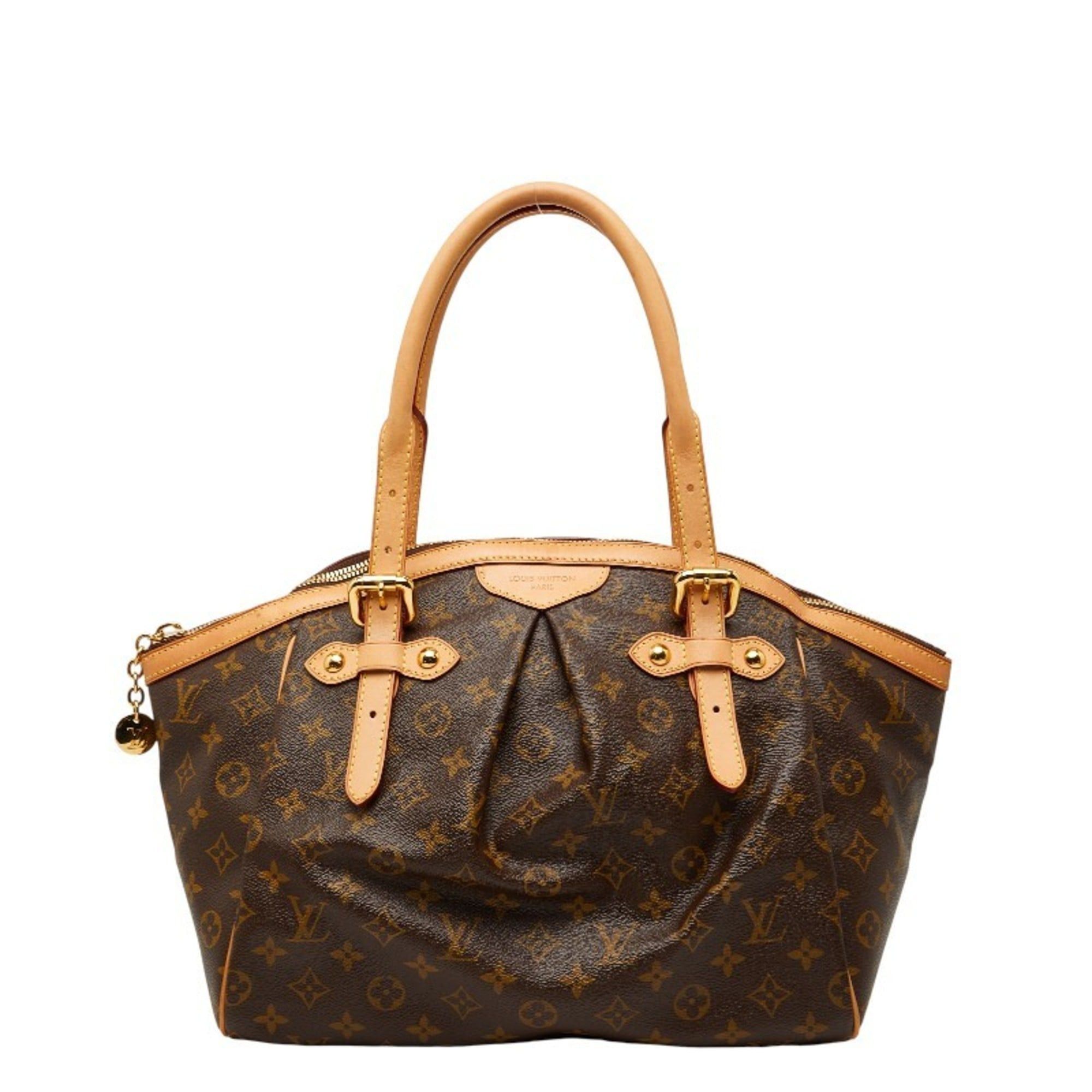 Louis Vuitton Monogram Tivoli Gm Handbag M40144 Brown Leather Women's Louis Vuitton