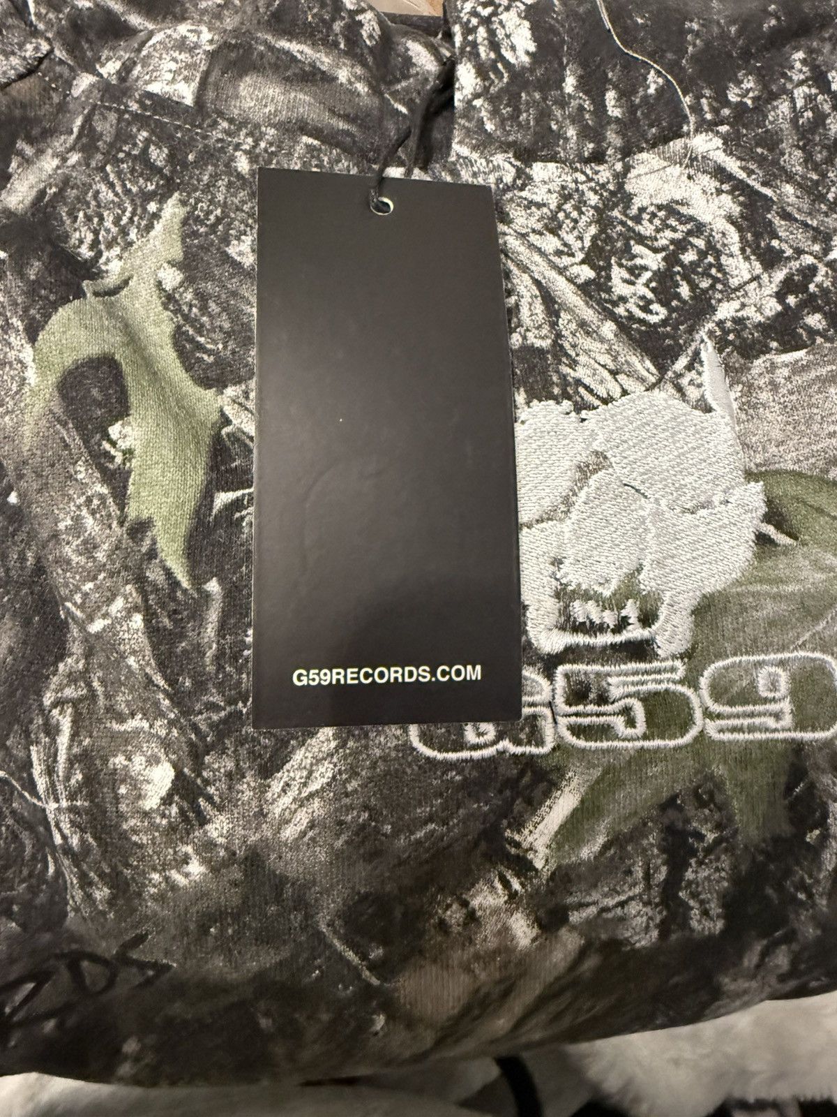 G59 Records G59 $uicideBoy$ Women’s Camo Cropped Hoodie – Fall 2024 Size US M / EU 48-50 / 2 - 3 Thumbnail