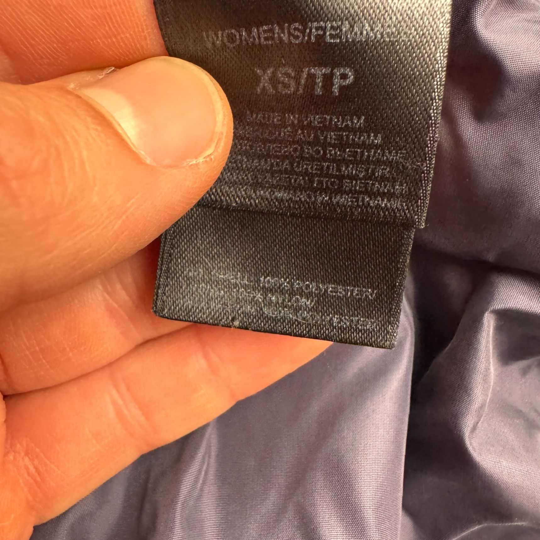 The North Face The North Face Agave Jacket XS Purple Outdoor Hiking Windbreaker Full Zip Womens Size XS / US 0-2 / IT 36-38 - 6 Thumbnail