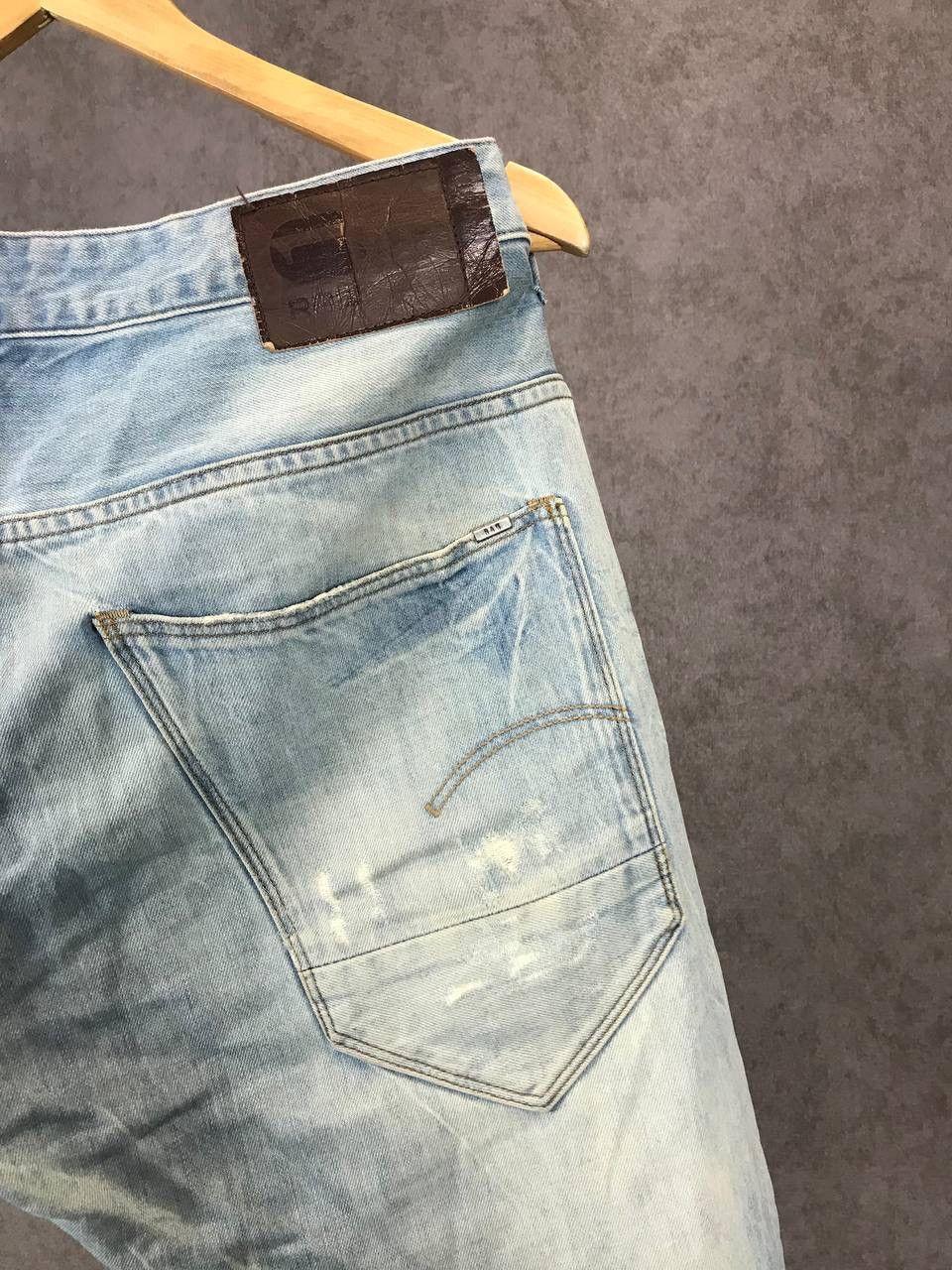 G-Star G Star Raw distressed denim jeans Size US 34 / EU 50 - 9 Thumbnail