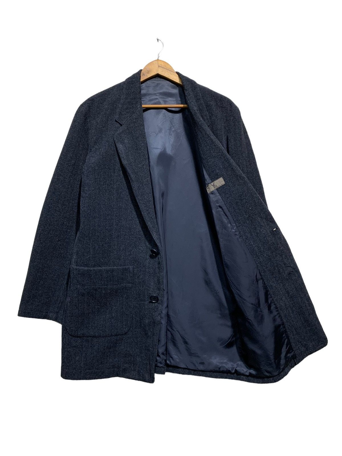 Yohji Yamamoto 🔥Y’s WOOL HBT JACKETS Size US L / EU 52-54 / 3 - 5 Thumbnail
