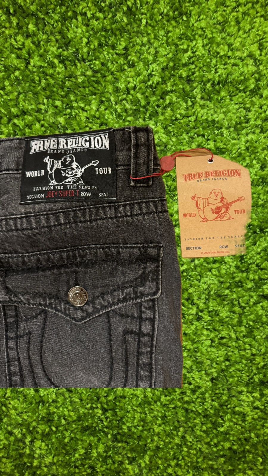 True Religion TRUE RELIGION GREY DENIM Size US 34 / EU 50 - 4 Thumbnail