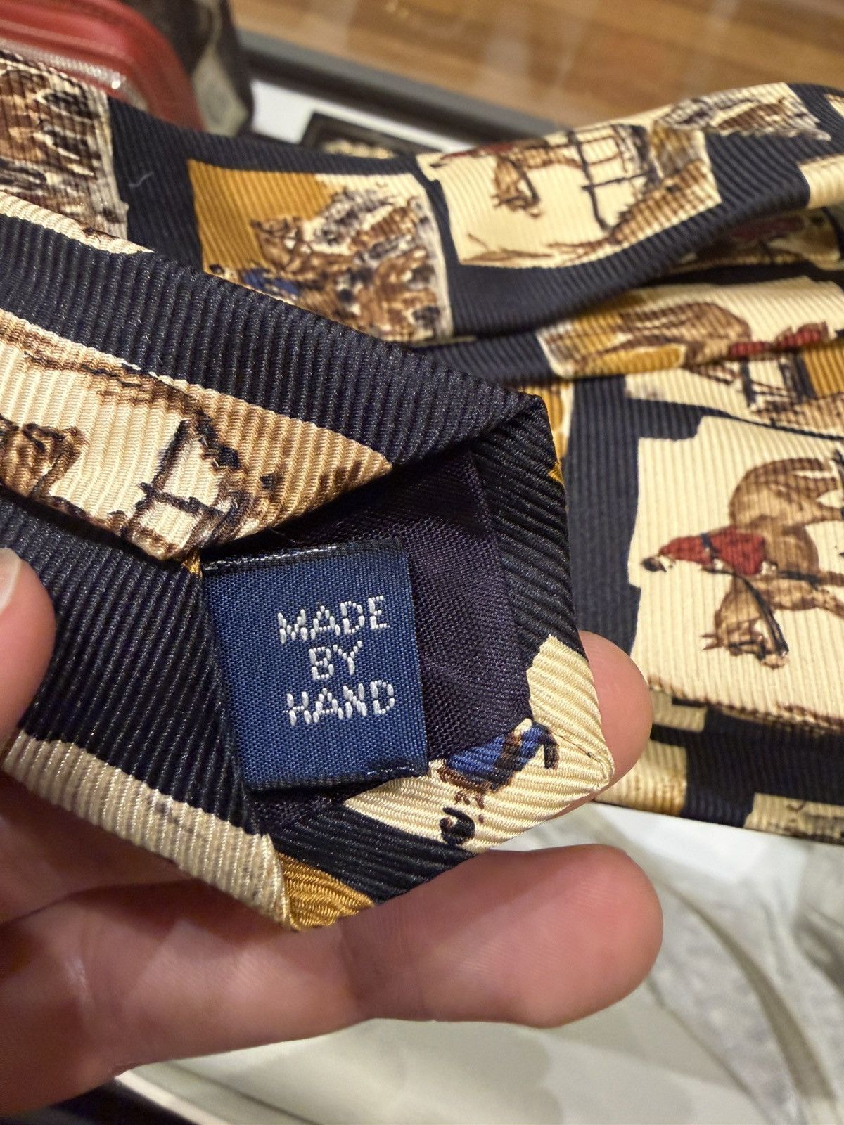 Polo Ralph Lauren Vintage Polo Ralph Lauren Silk Tie Size ONE SIZE - 4 Thumbnail