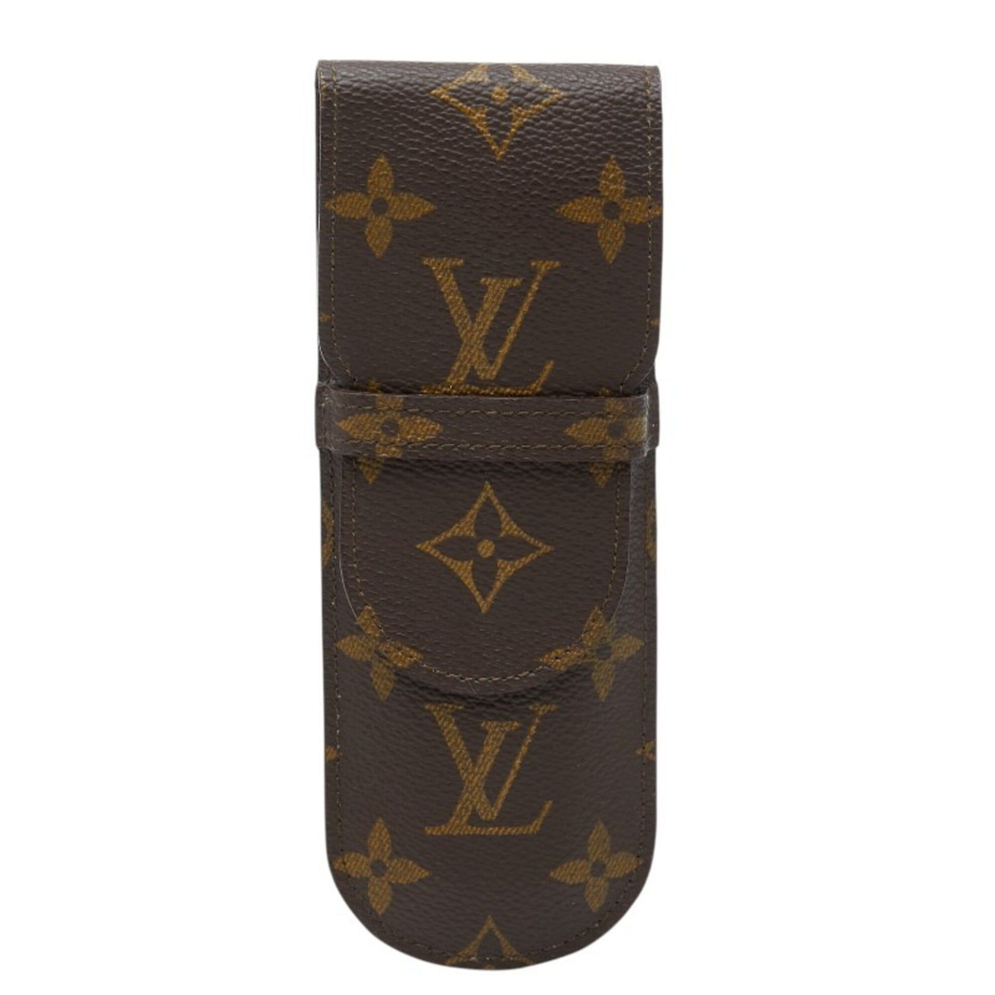 Louis Vuitton Louis Vuitton Monogram Etui Stylo Pen Case M62990 Brown Women's LOUIS VUITTON Size ONE SIZE - 1 Thumbnail