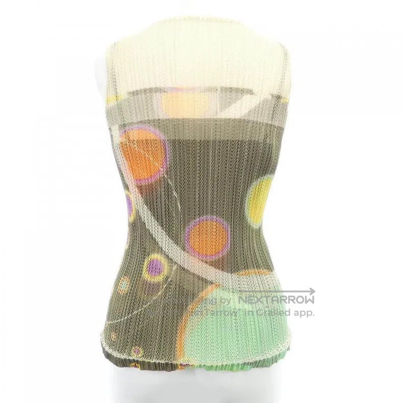 Issey Miyake Issey Miyake Psychedelic Planet Vest Size L / US 10 / IT 46 - 2 Thumbnail