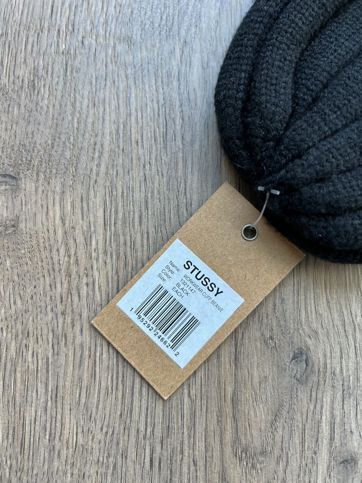 Stussy Stussy Workwear Cuff Beanie Black Size ONE SIZE - 3 Thumbnail