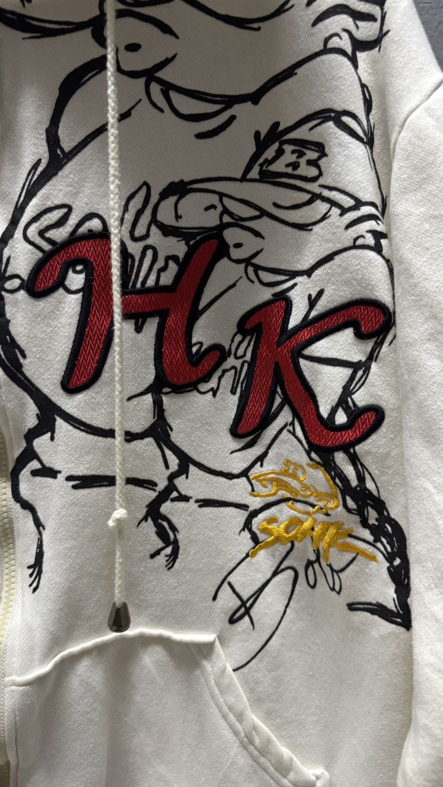 Japanese Brand × Vintage Vintage School Of Hard Knocks Hoodie Size US XL / EU 56 / 4 - 4 Thumbnail