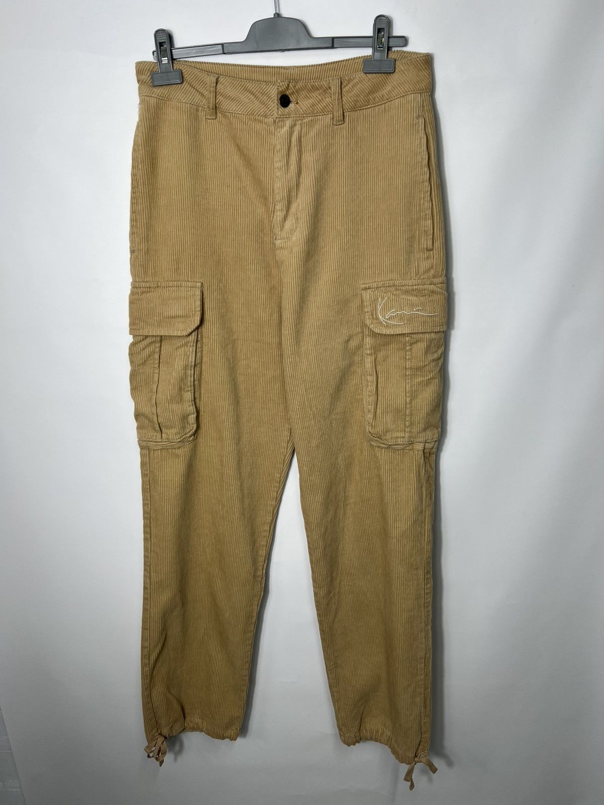 Karl Kani Vintage streetwear y2k Karl Kani Corduroy Cargo pants Sz S Size US 30 / EU 46 - 1 Thumbnail