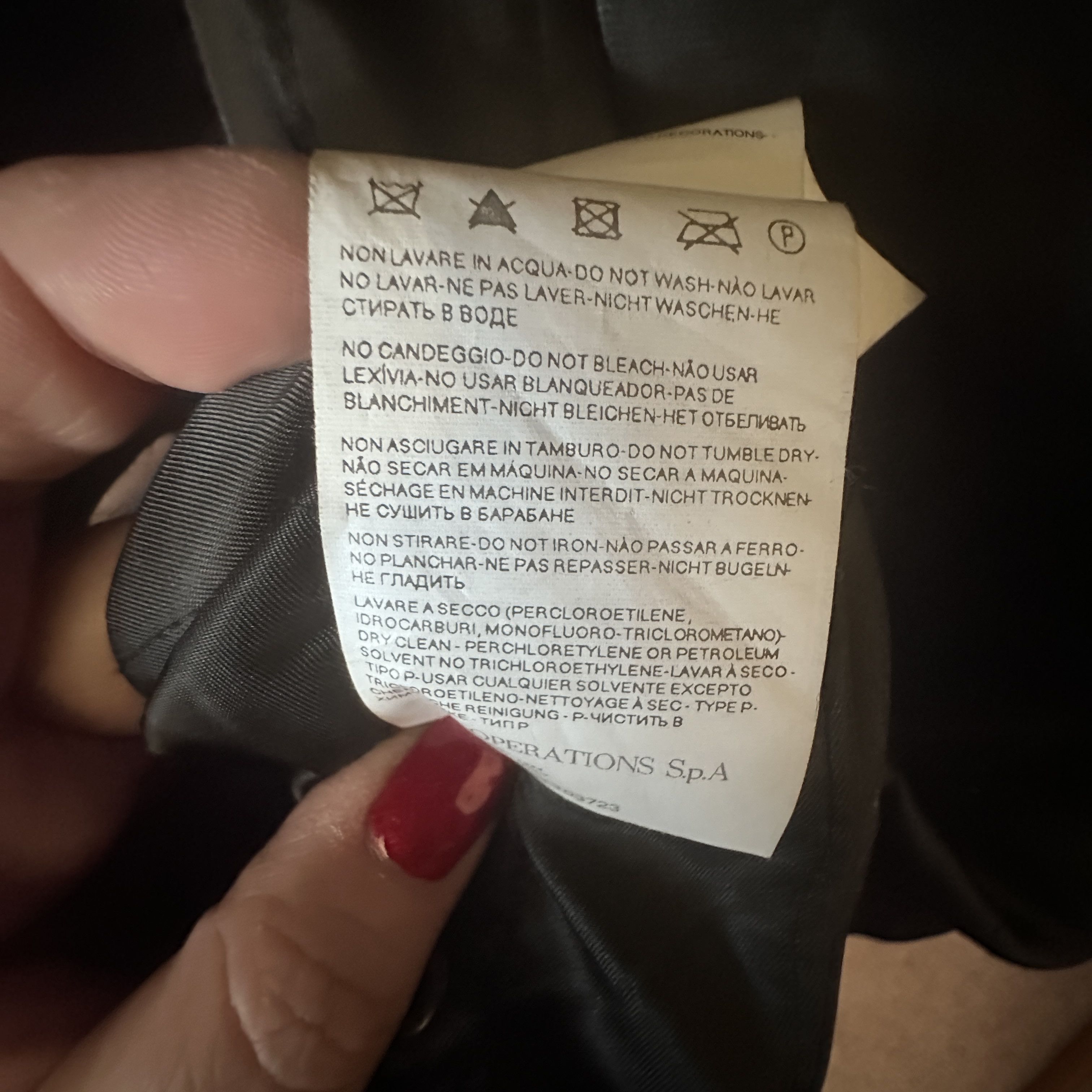 Armani Armani Jeans 30 Anneversario Black Peacoat Size US M / EU 48-50 / 2 - 16 Thumbnail