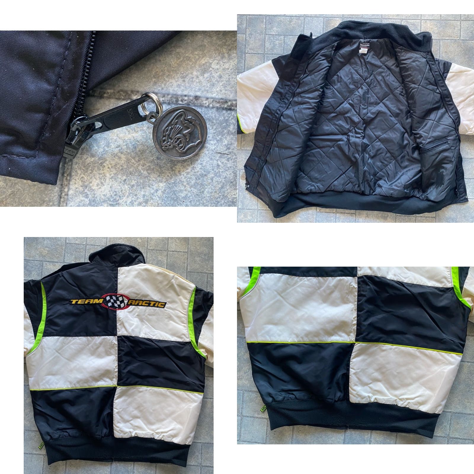 Vintage VINTAGE Arctic Cat Team Racing Mens Victory Jacket Thinsulate Size Medium Size US M / EU 48-50 / 2 - 10 Thumbnail