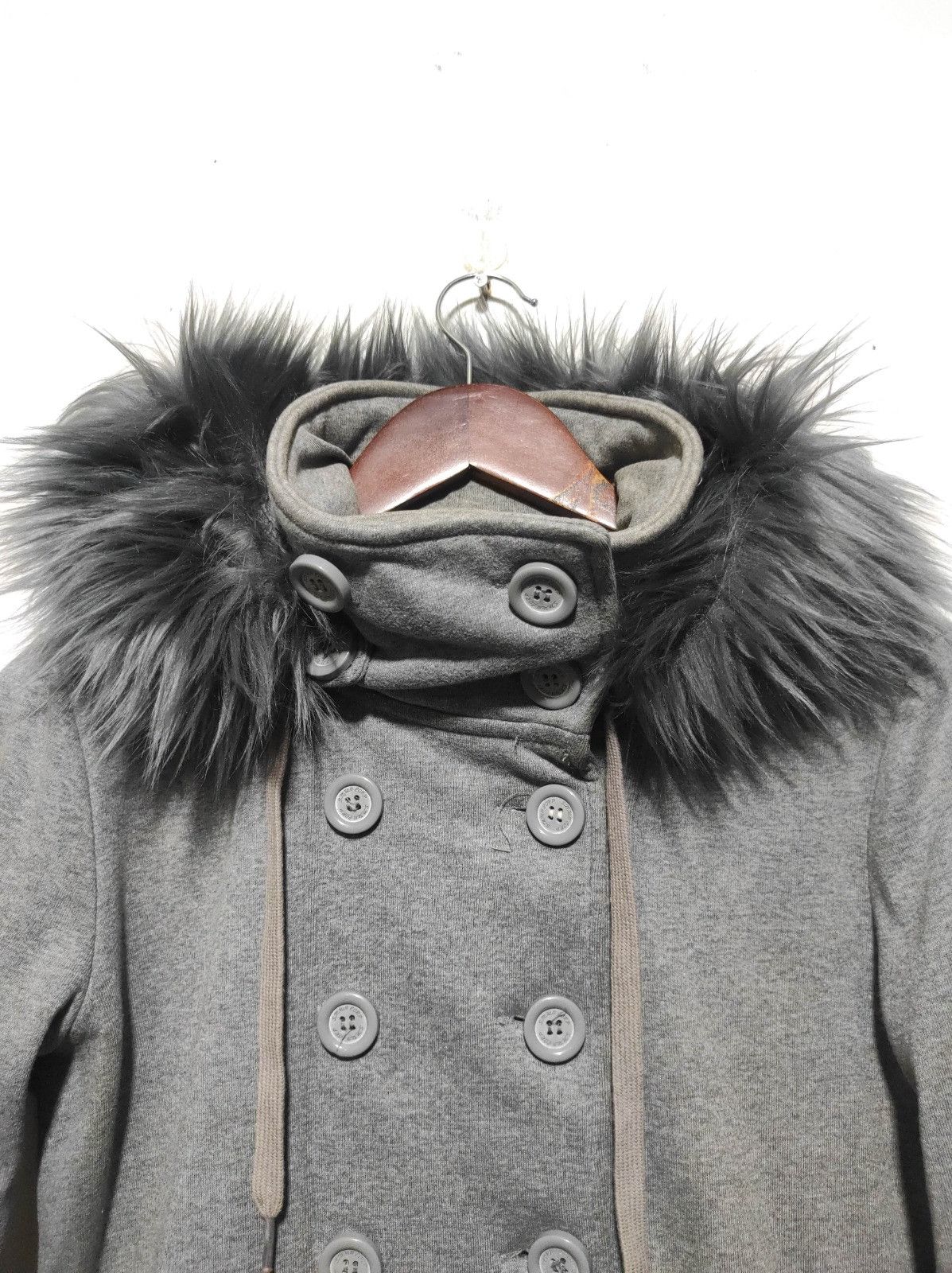 Japanese Brand SMW III fur hoodie IfSixWasNine LGB style Size US S / EU 44-46 / 1 - 4 Thumbnail