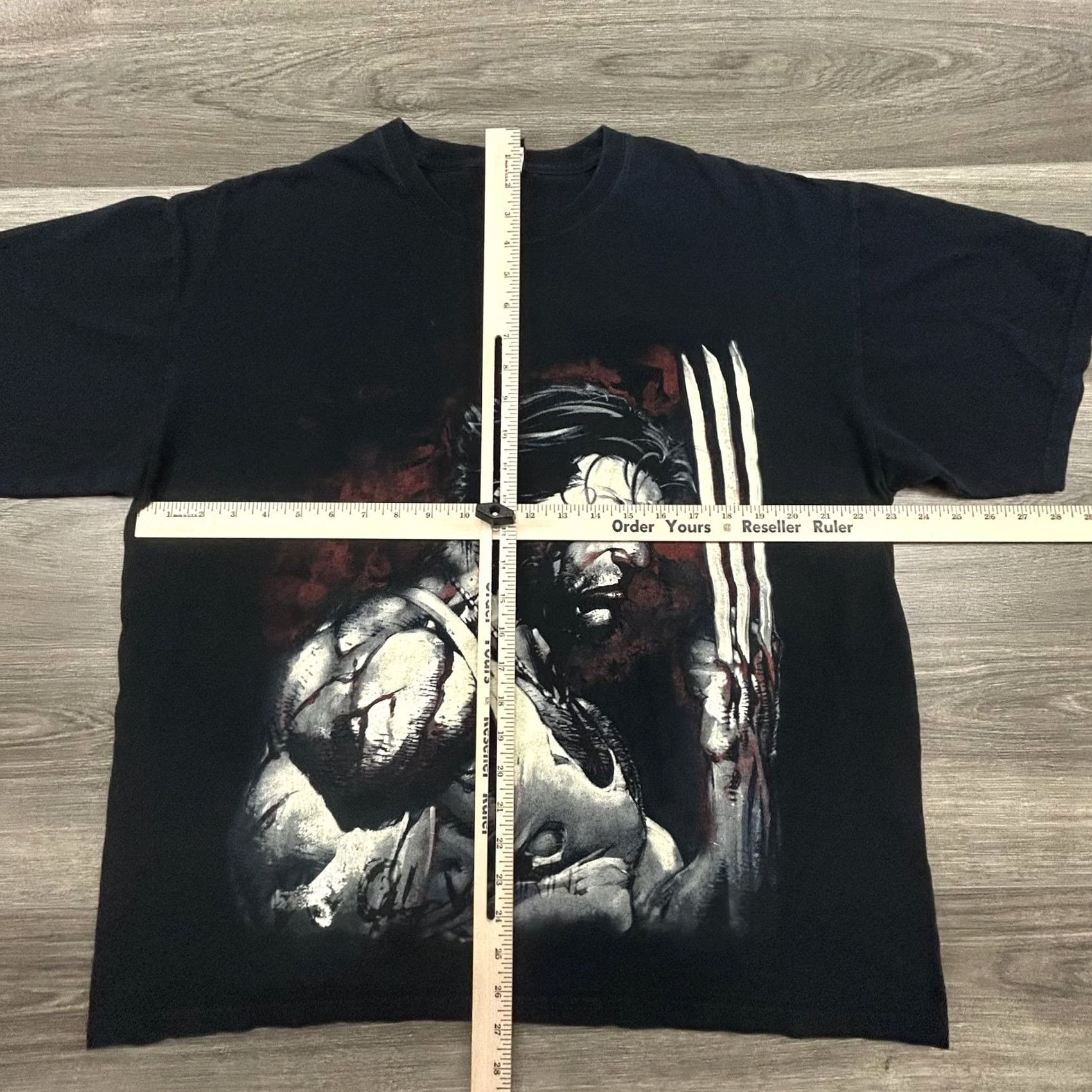 Vintage VINTAGE Marvel Wolverine Shirt Mens XL Black Graphic Claws X-Men Tee Mad Engine Size US XL / EU 56 / 4 - 6 Thumbnail