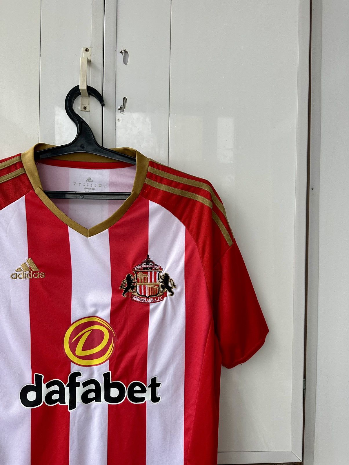 Adidas Vintage 2016 SunderLand Club Adidas Jersey Club Size US M / EU 48-50 / 2 - 4 Thumbnail