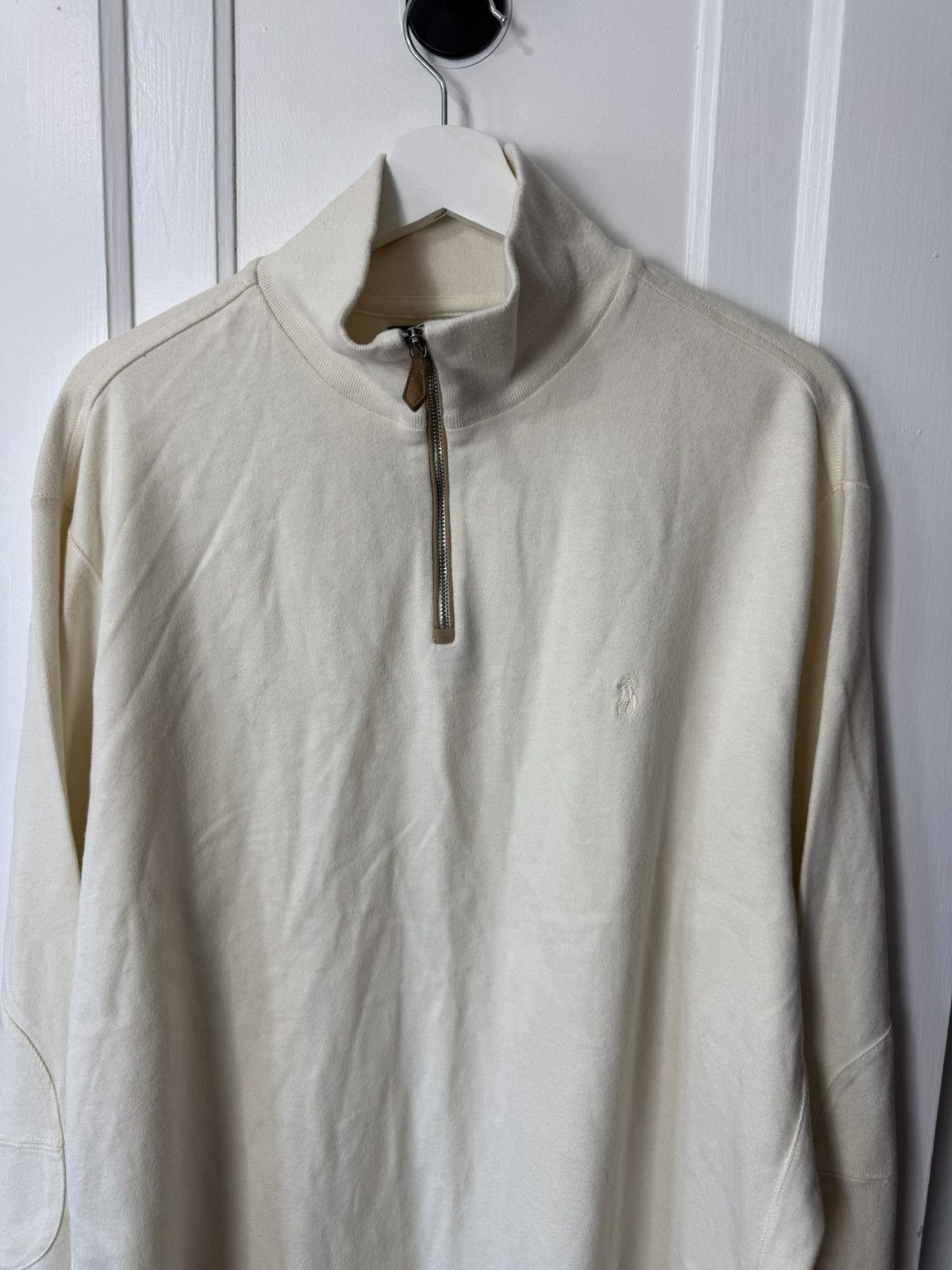 Polo Ralph Lauren Vintage Polo Ralph Lauren Half-Zip Old Money Style Size US XL / EU 56 / 4 - 3 Thumbnail