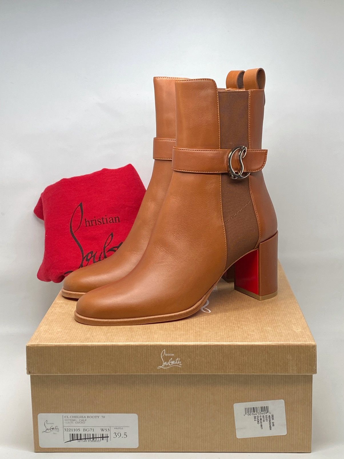 Christian Louboutin Christian Louboutin Leather 70 Chelsea Booties size 39.5 Size US 9.5 / IT 39.5 - 11 Thumbnail