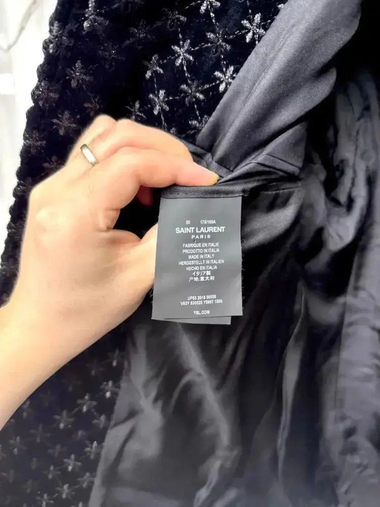 Saint Laurent Paris Sz 5-2507 Size US M / EU 48-50 / 2 - 5 Thumbnail